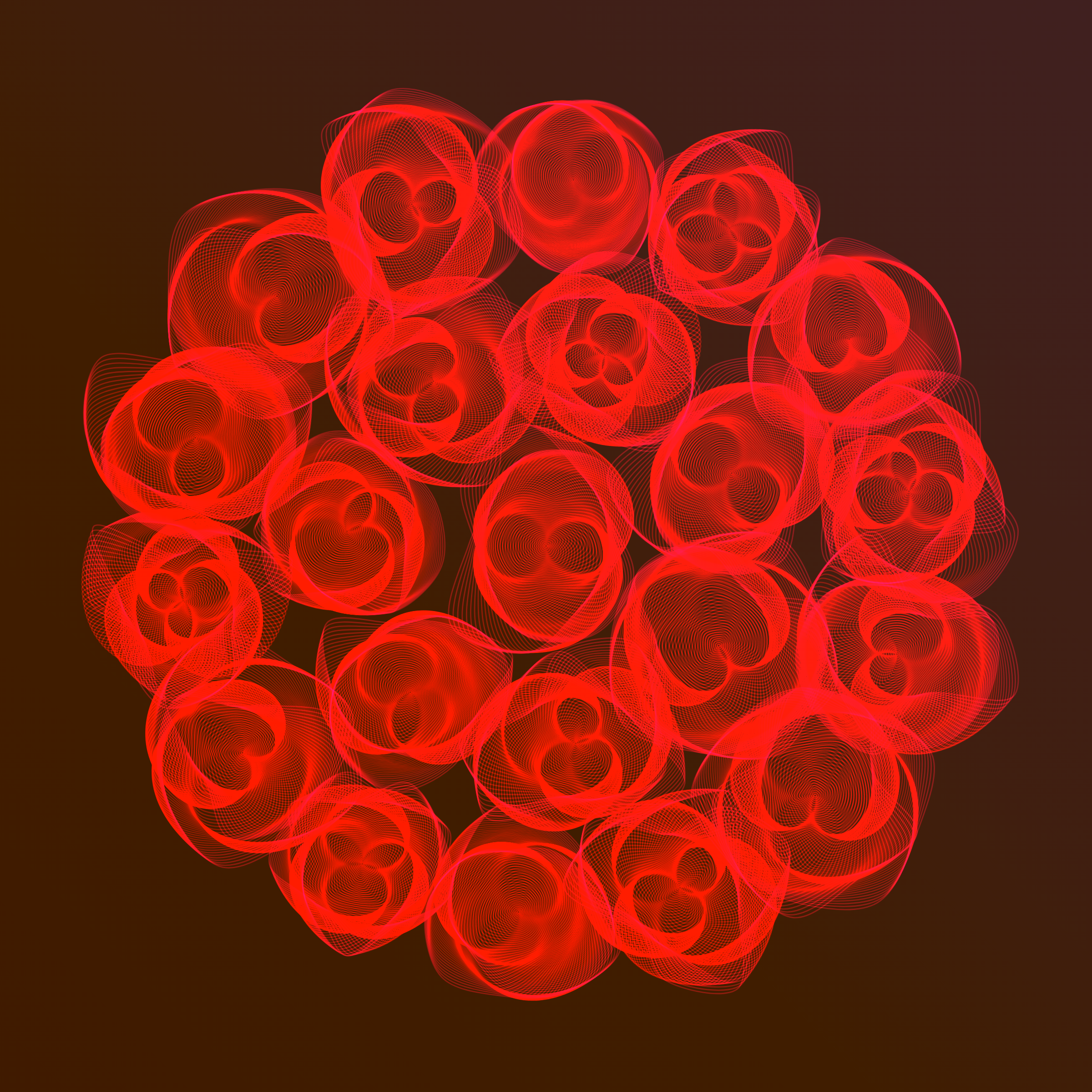 Art Blocks - Art Blocks v2 - Flowers #1871 - NFT # 116001871