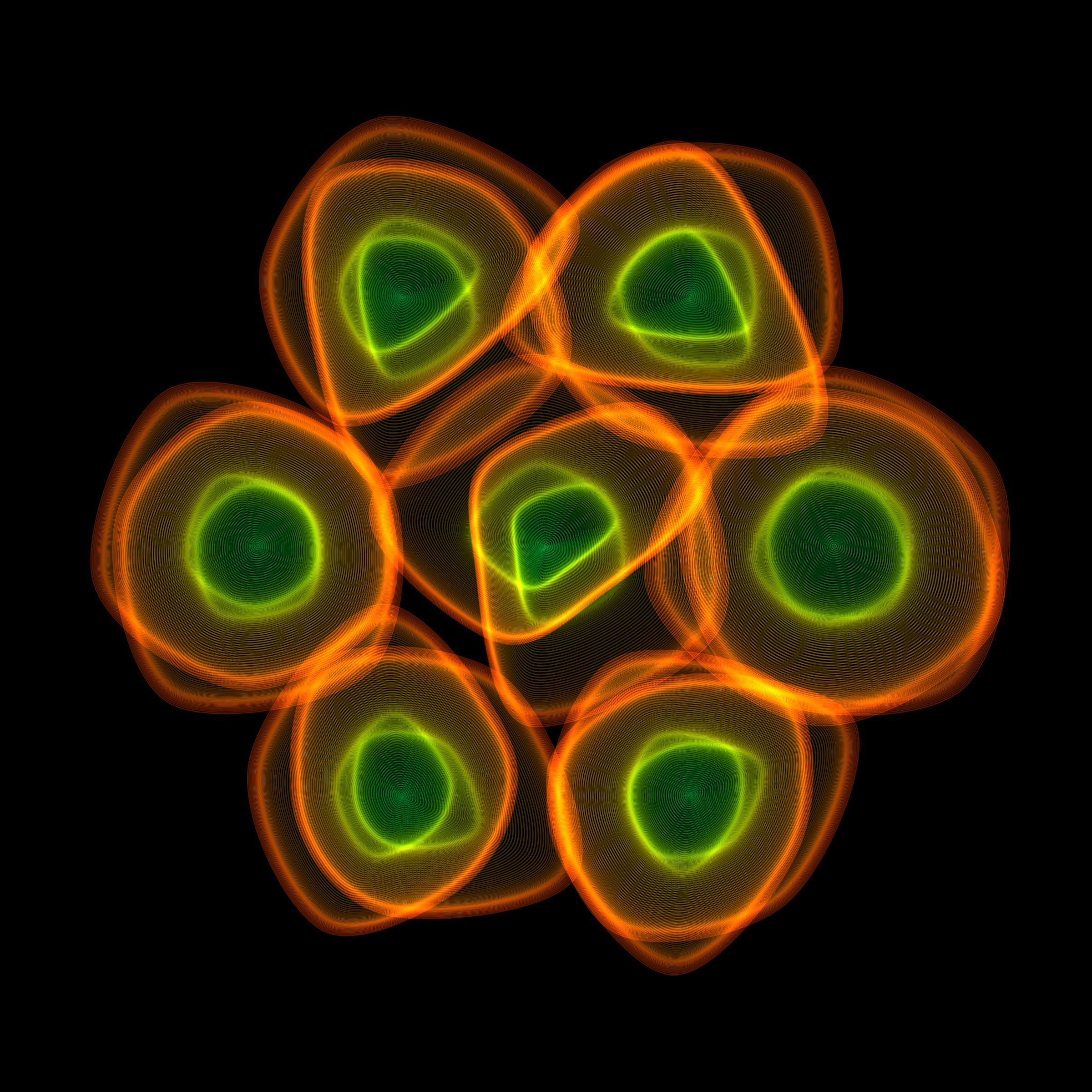 Art Blocks - Art Blocks v2 - Flowers #1874 - NFT # 116001874