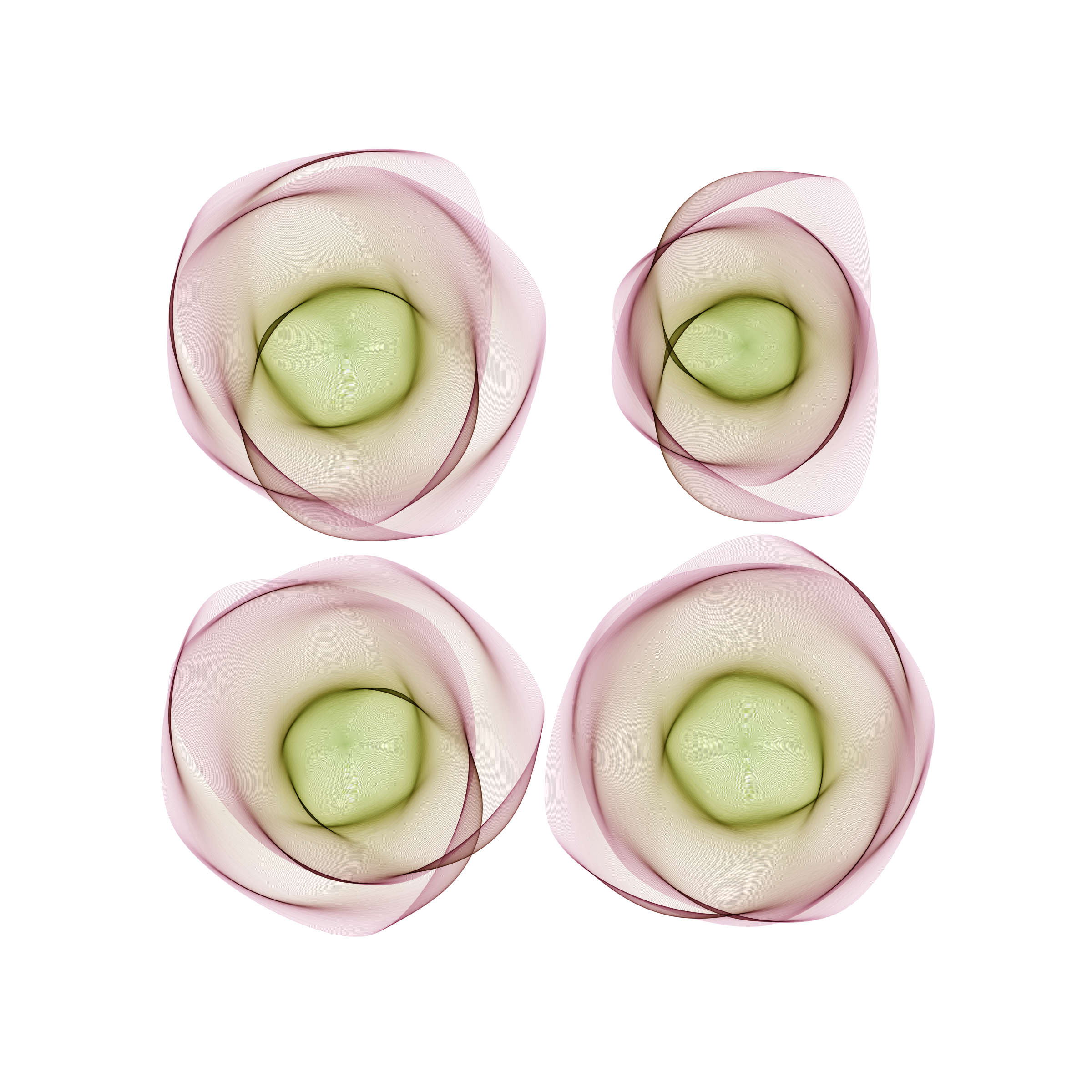 Art Blocks - Art Blocks v2 - Flowers #1877 - NFT # 116001877