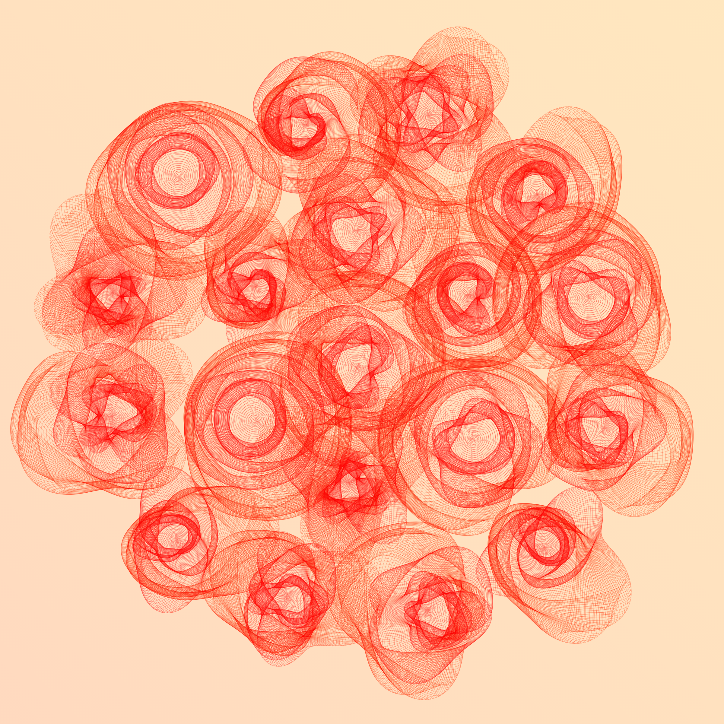 Art Blocks - Art Blocks v2 - Flowers #1879 - NFT # 116001879