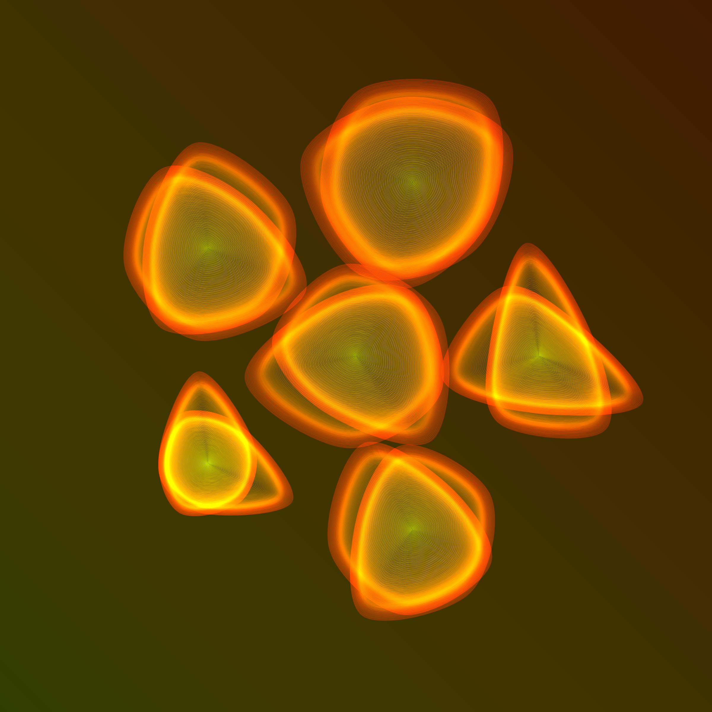 Art Blocks - Art Blocks v2 - Flowers #1883 - NFT # 116001883