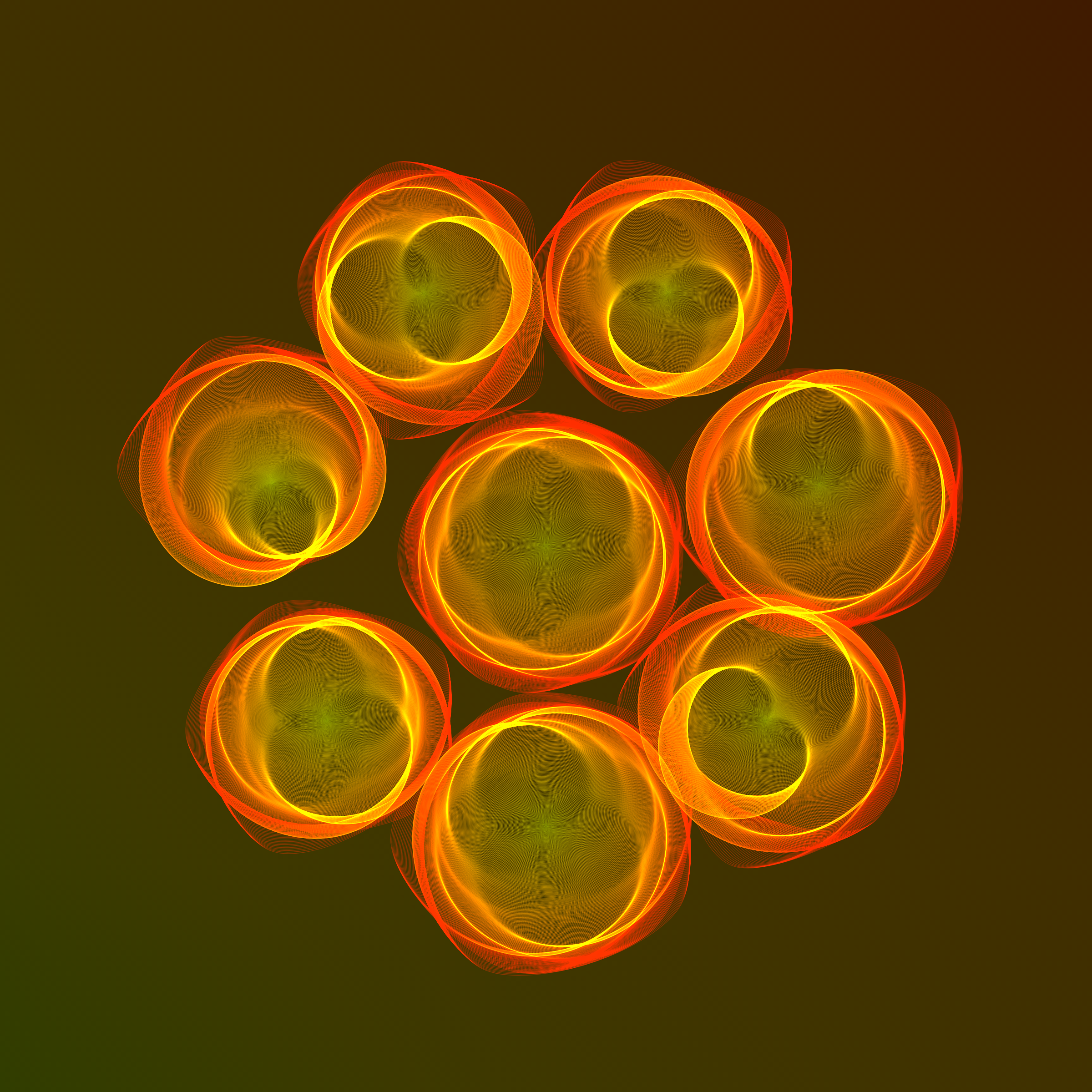 Art Blocks - Art Blocks v2 - Flowers #1888 - NFT # 116001888