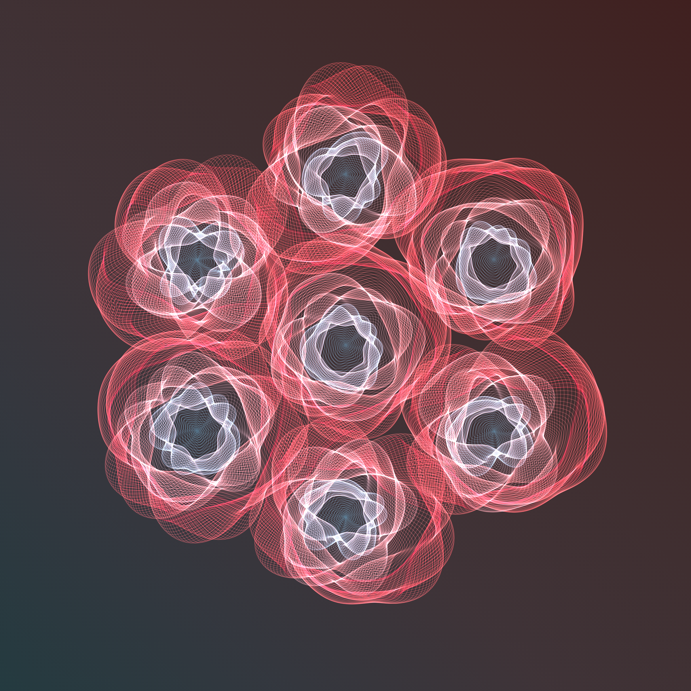 Art Blocks - Art Blocks v2 - Flowers #1899 - NFT # 116001899