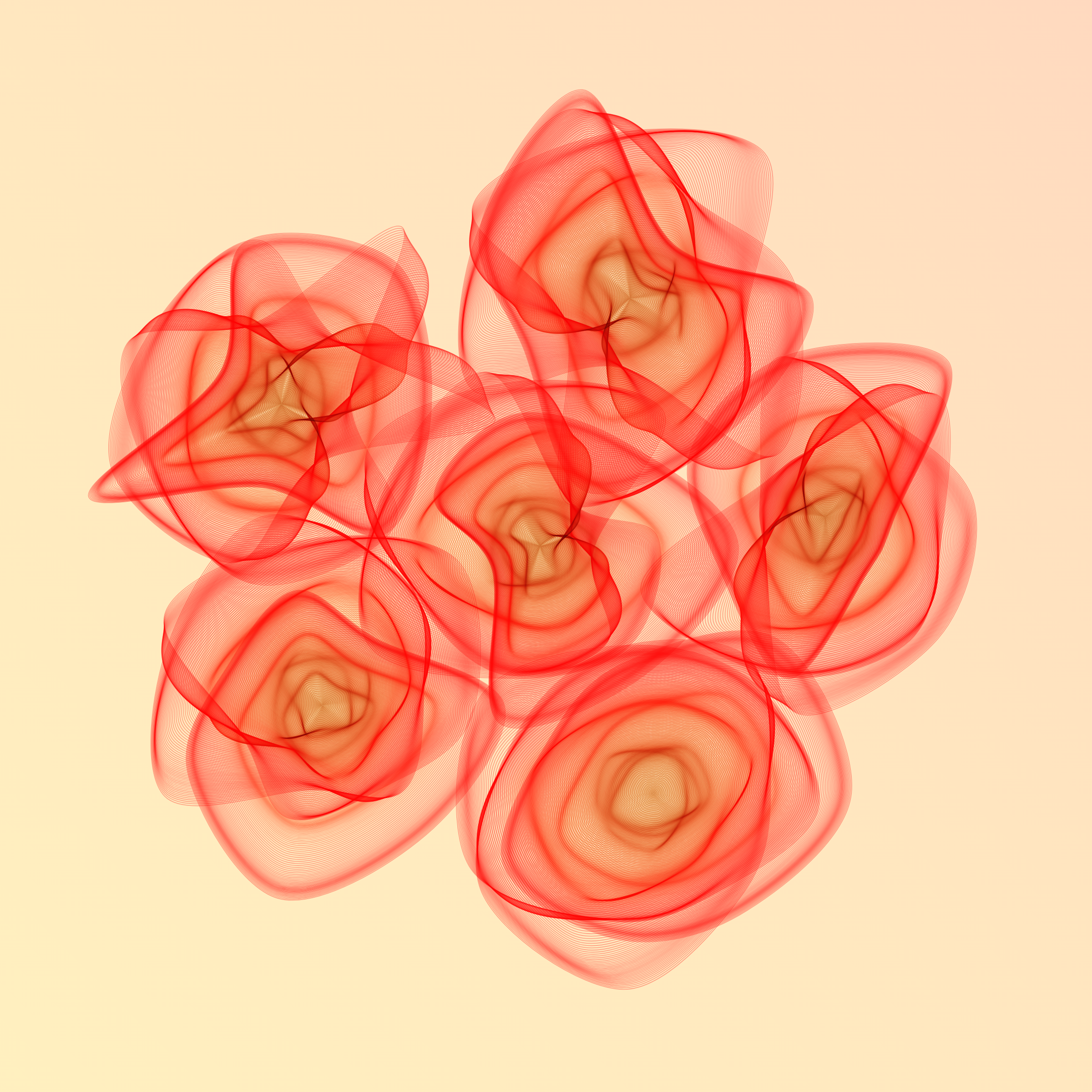 Art Blocks - Art Blocks v2 - Flowers #1900 - NFT # 116001900