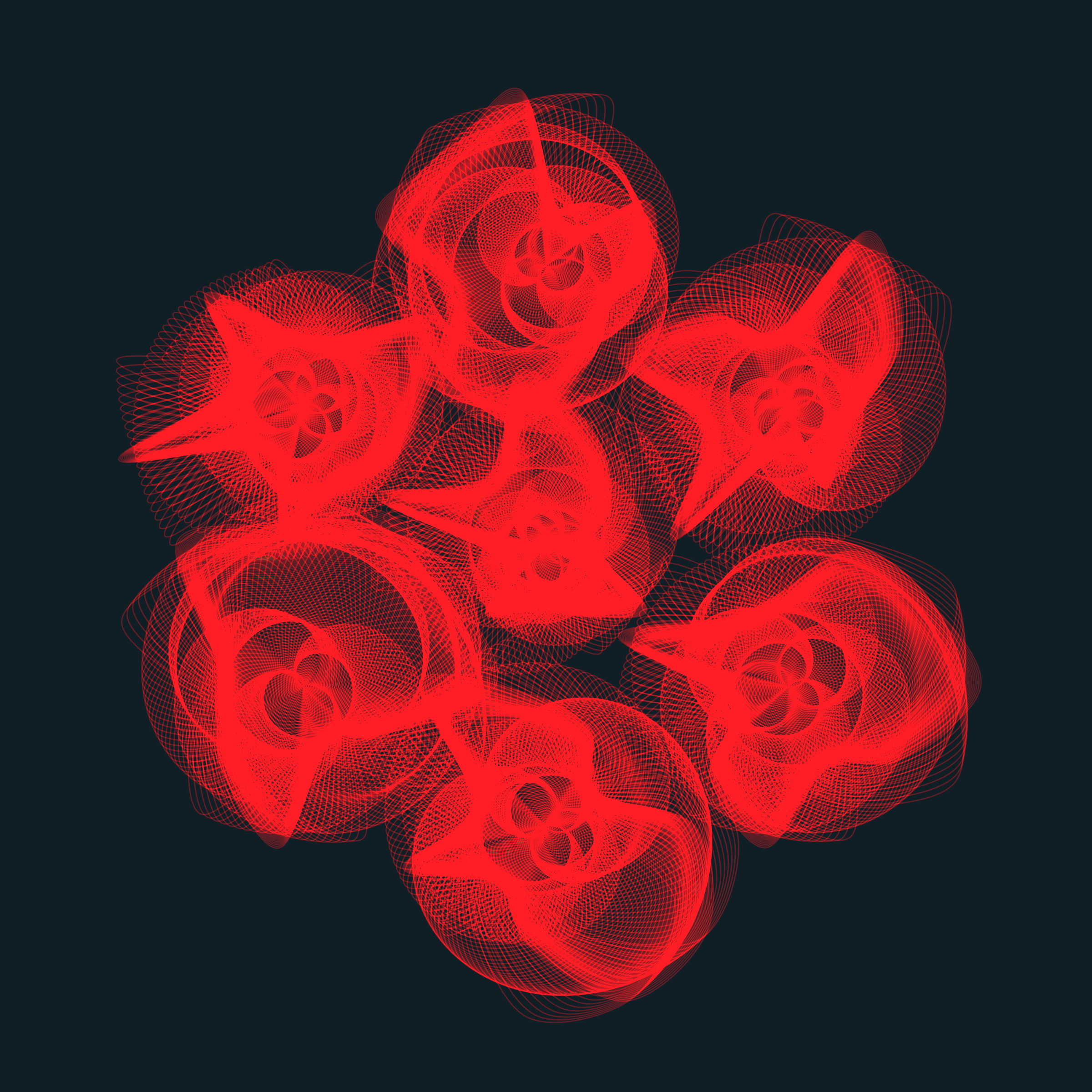 Art Blocks - Art Blocks v2 - Flowers #1905 - NFT # 116001905