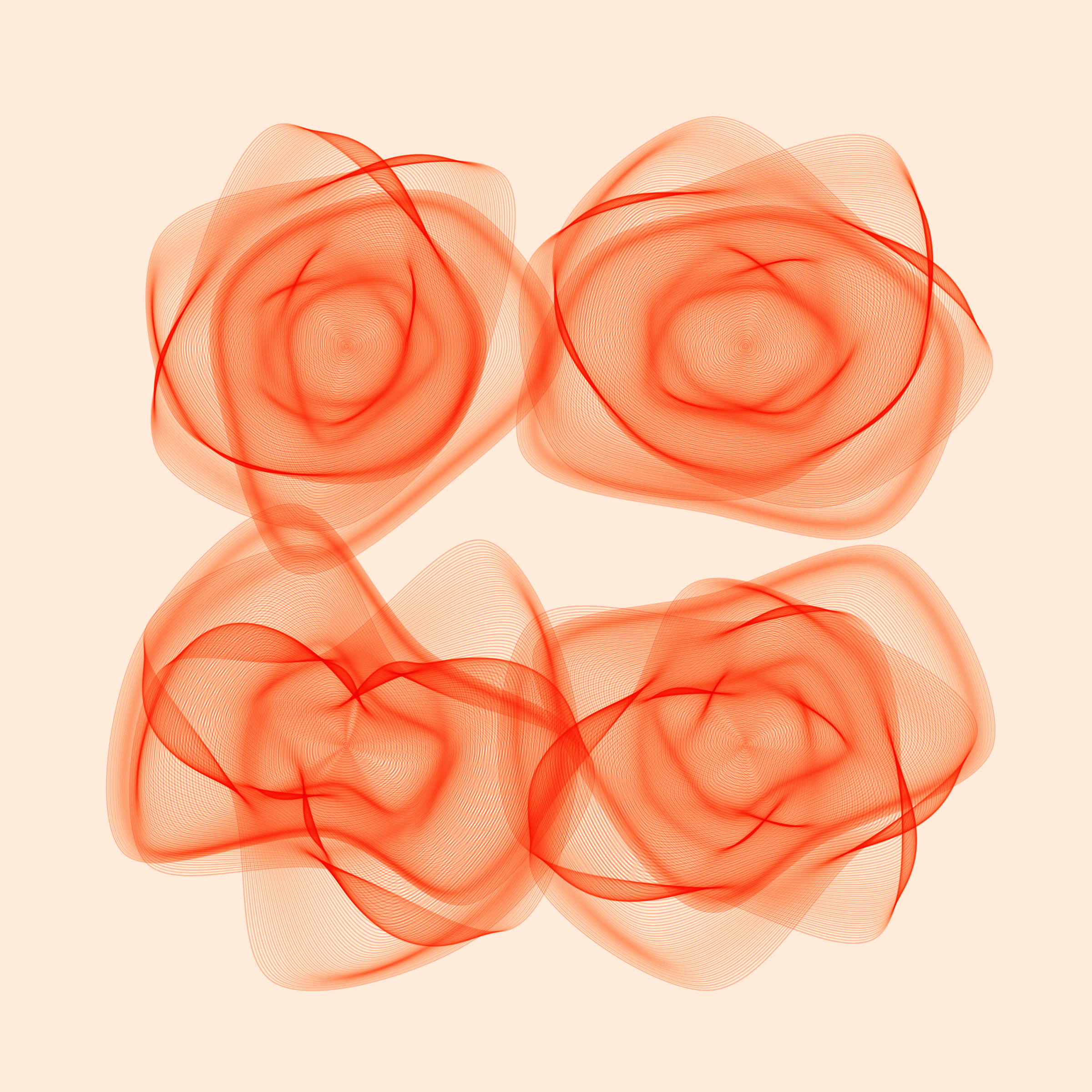 Art Blocks - Art Blocks v2 - Flowers #1909 - NFT # 116001909