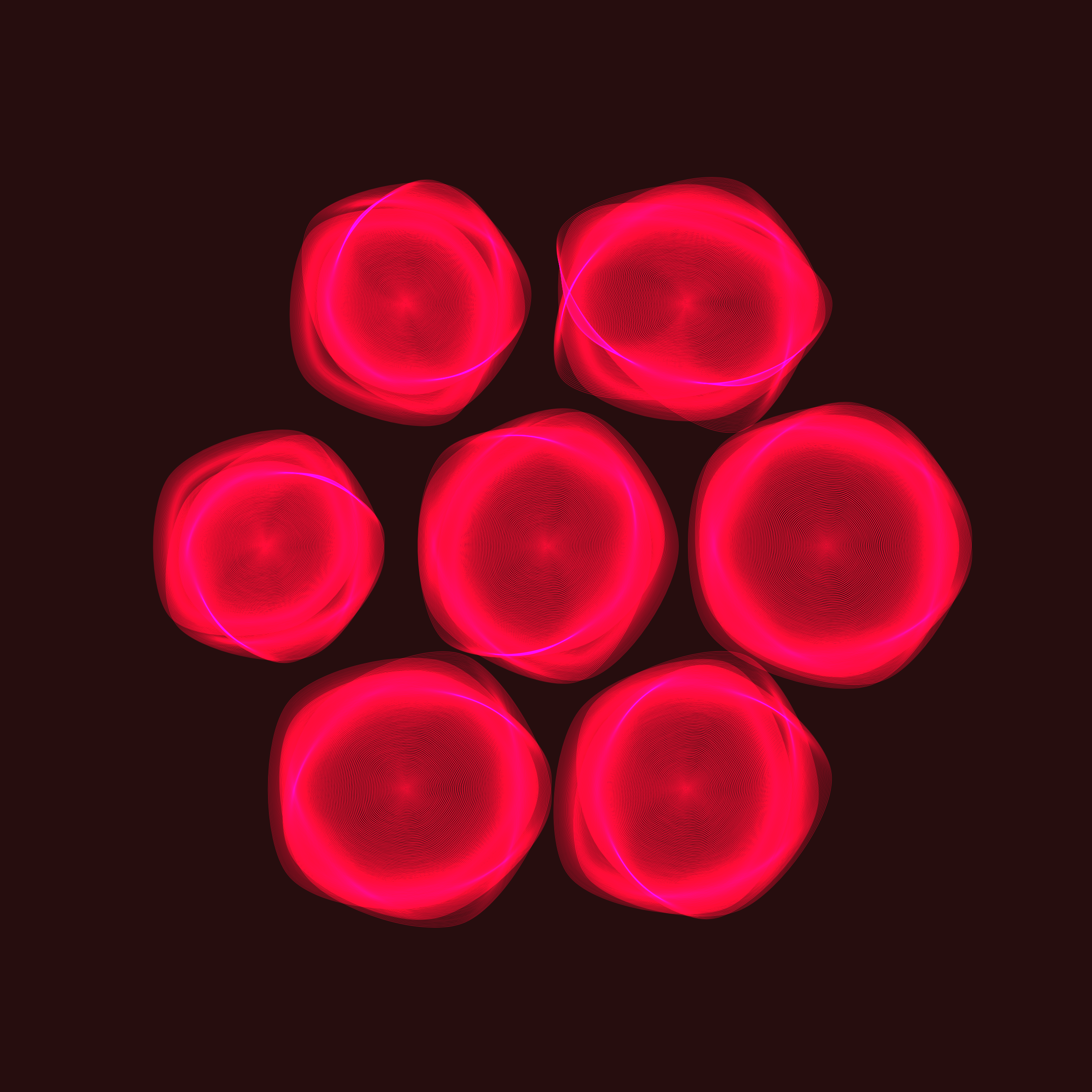 Art Blocks - Art Blocks v2 - Flowers #1919 - NFT # 116001919