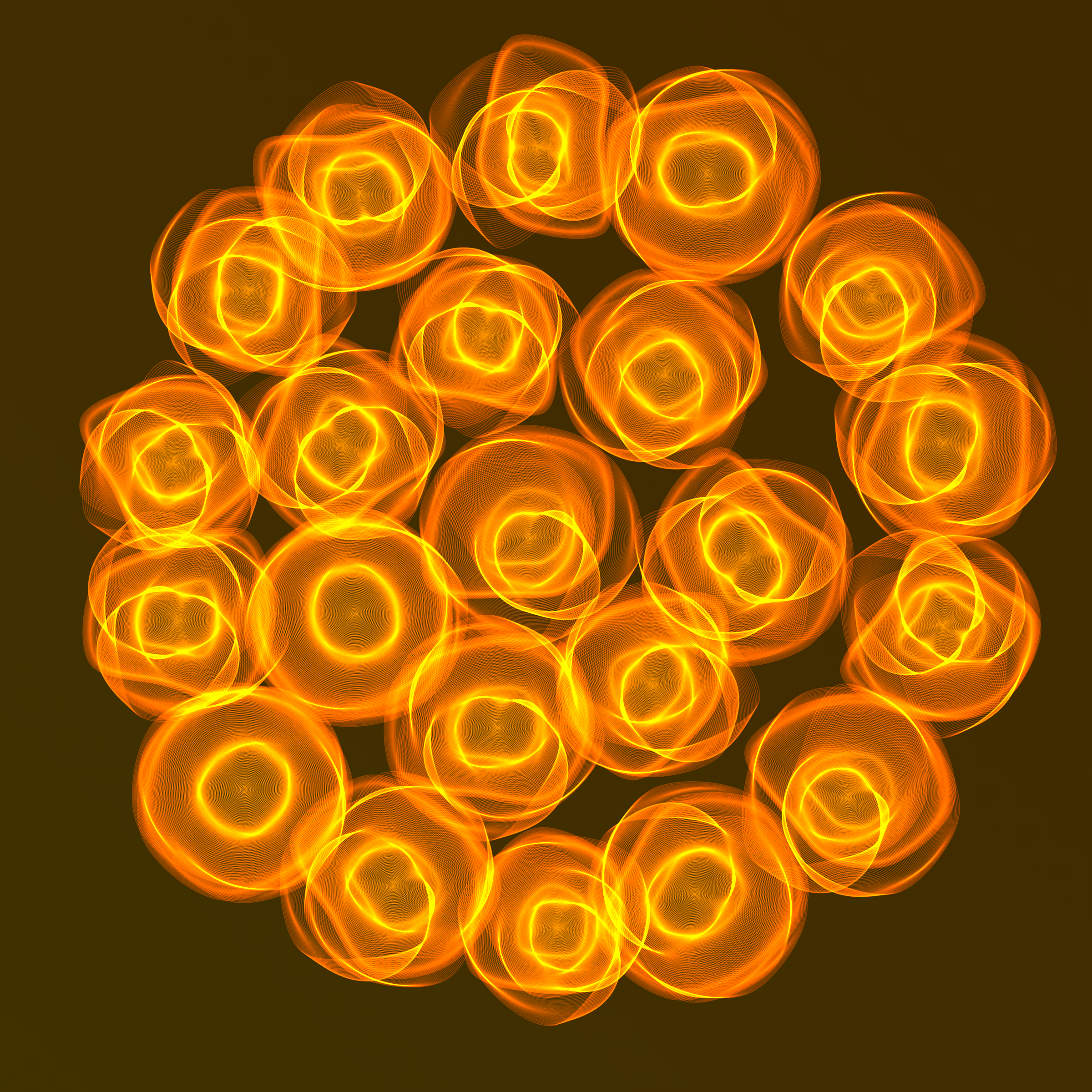 Art Blocks - Art Blocks v2 - Flowers #1920 - NFT # 116001920