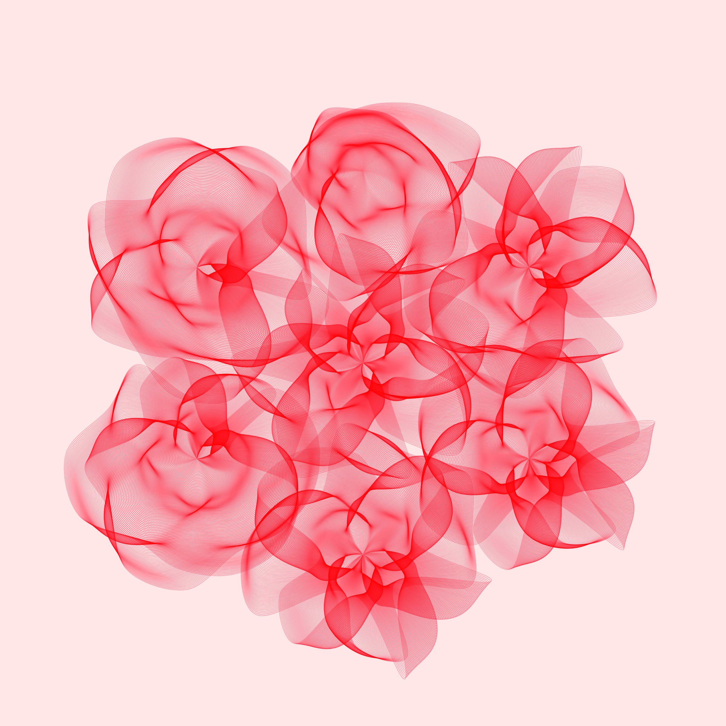 Art Blocks - Art Blocks v2 - Flowers #1933 - NFT # 116001933