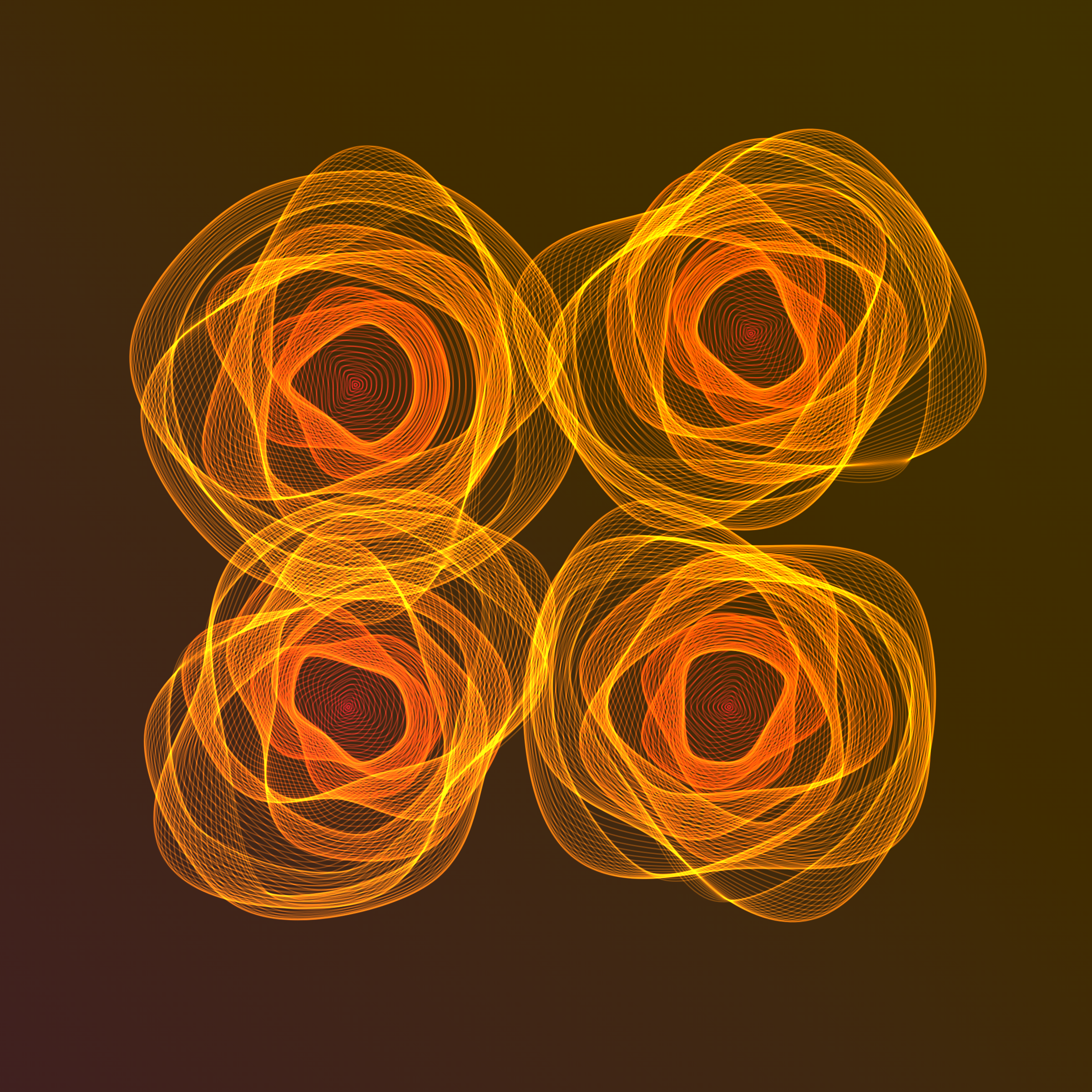 Art Blocks - Art Blocks v2 - Flowers #1934 - NFT # 116001934