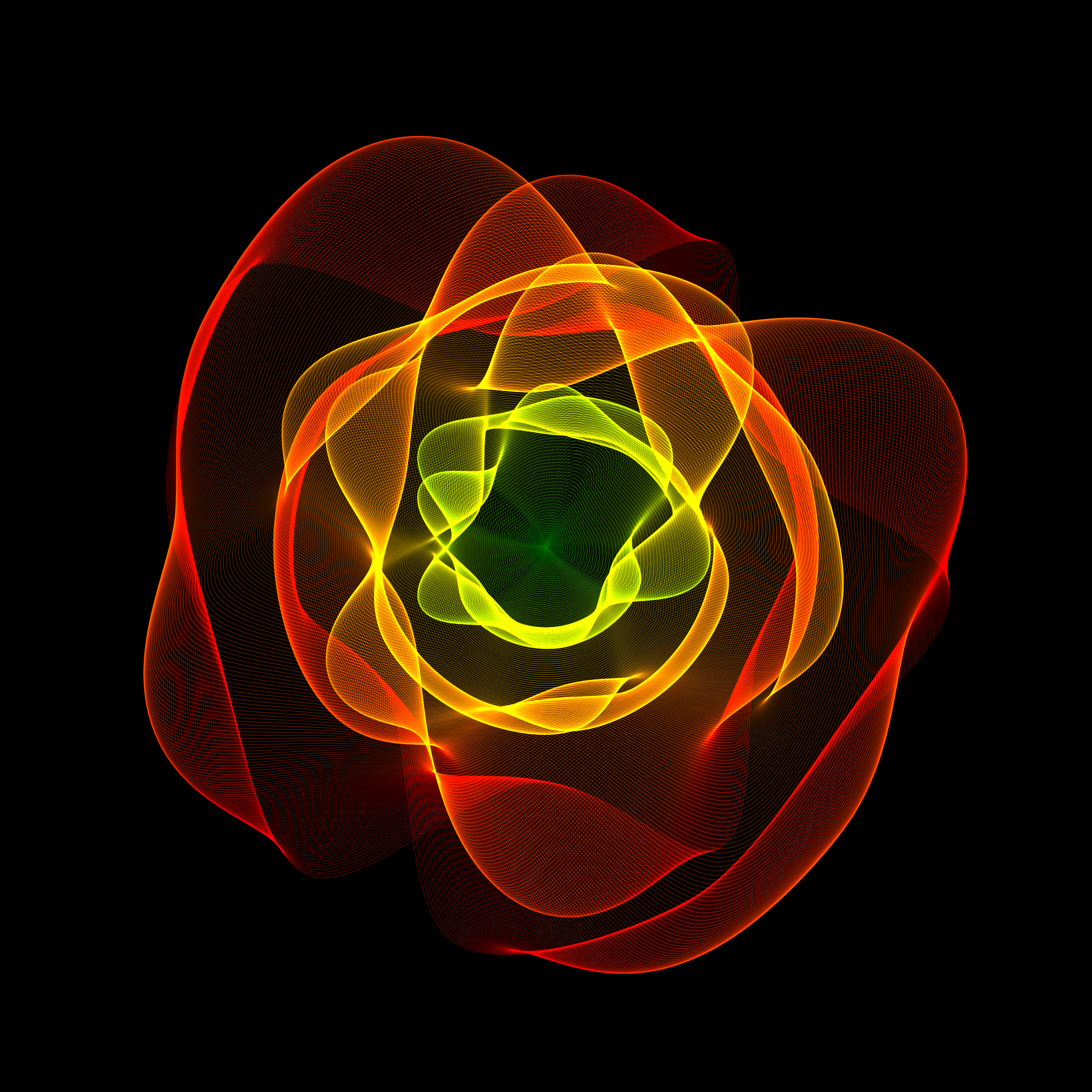 Art Blocks - Art Blocks v2 - Flowers #1947 - NFT # 116001947