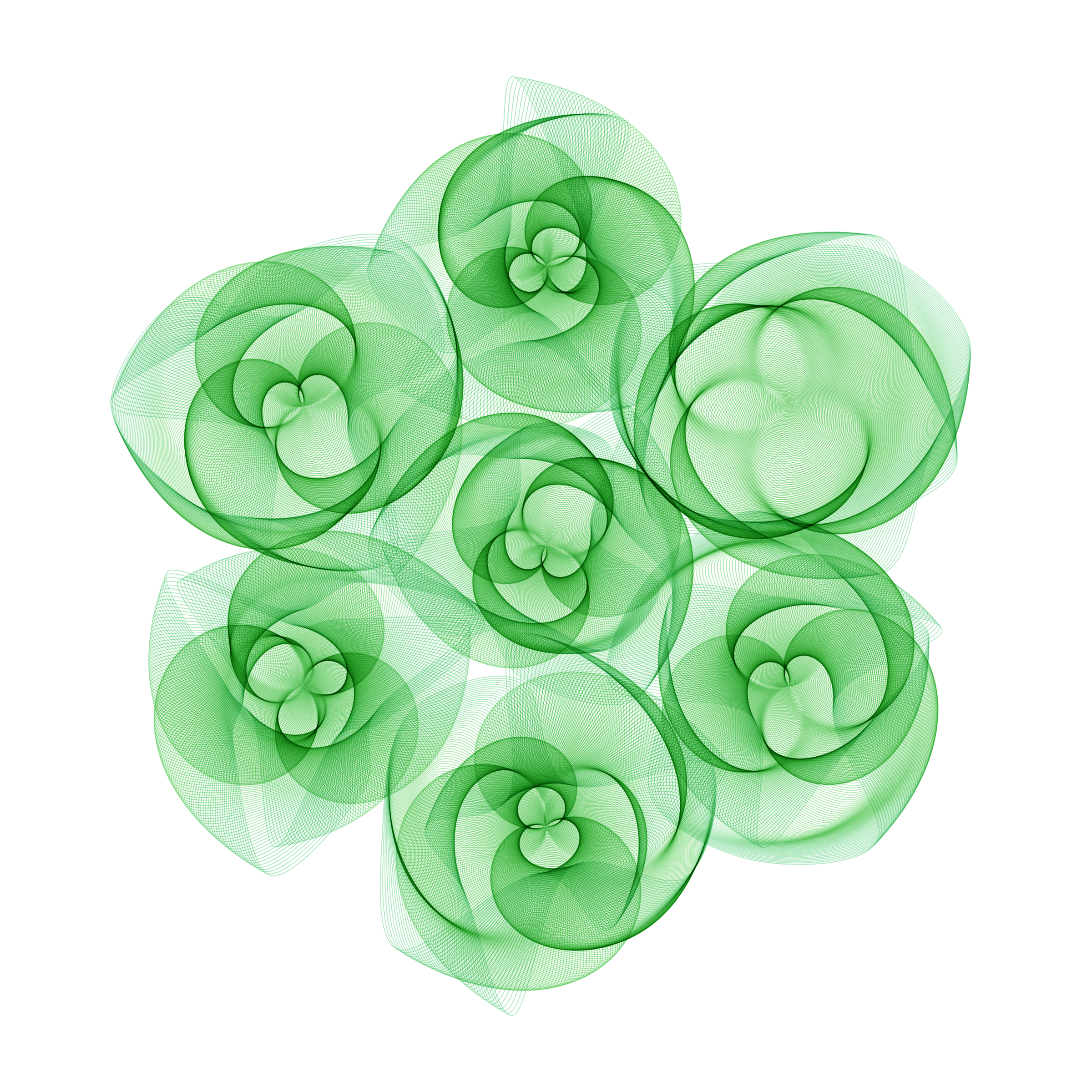 Art Blocks - Art Blocks v2 - Flowers #1950 - NFT # 116001950