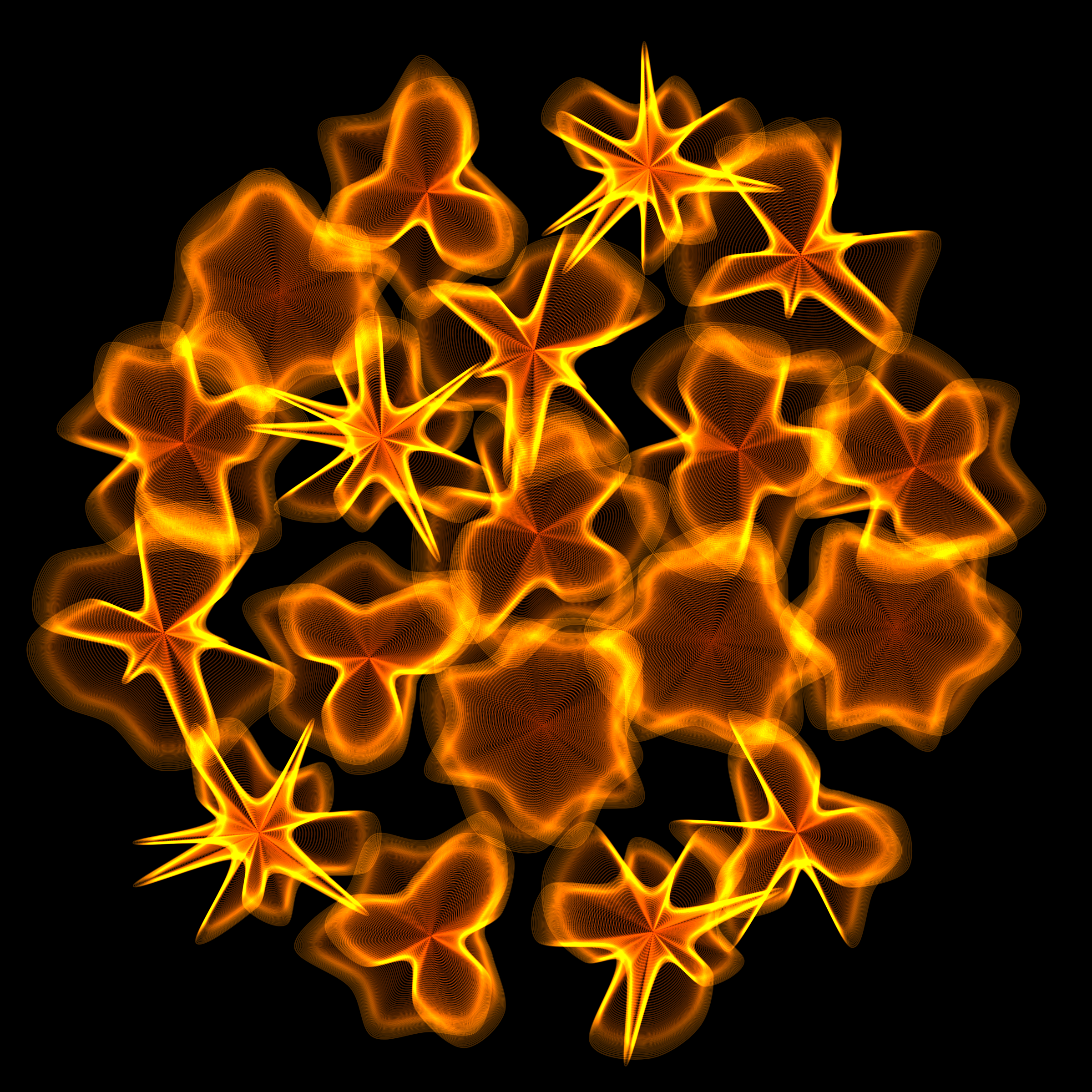 Art Blocks - Art Blocks v2 - Flowers #1951 - NFT # 116001951