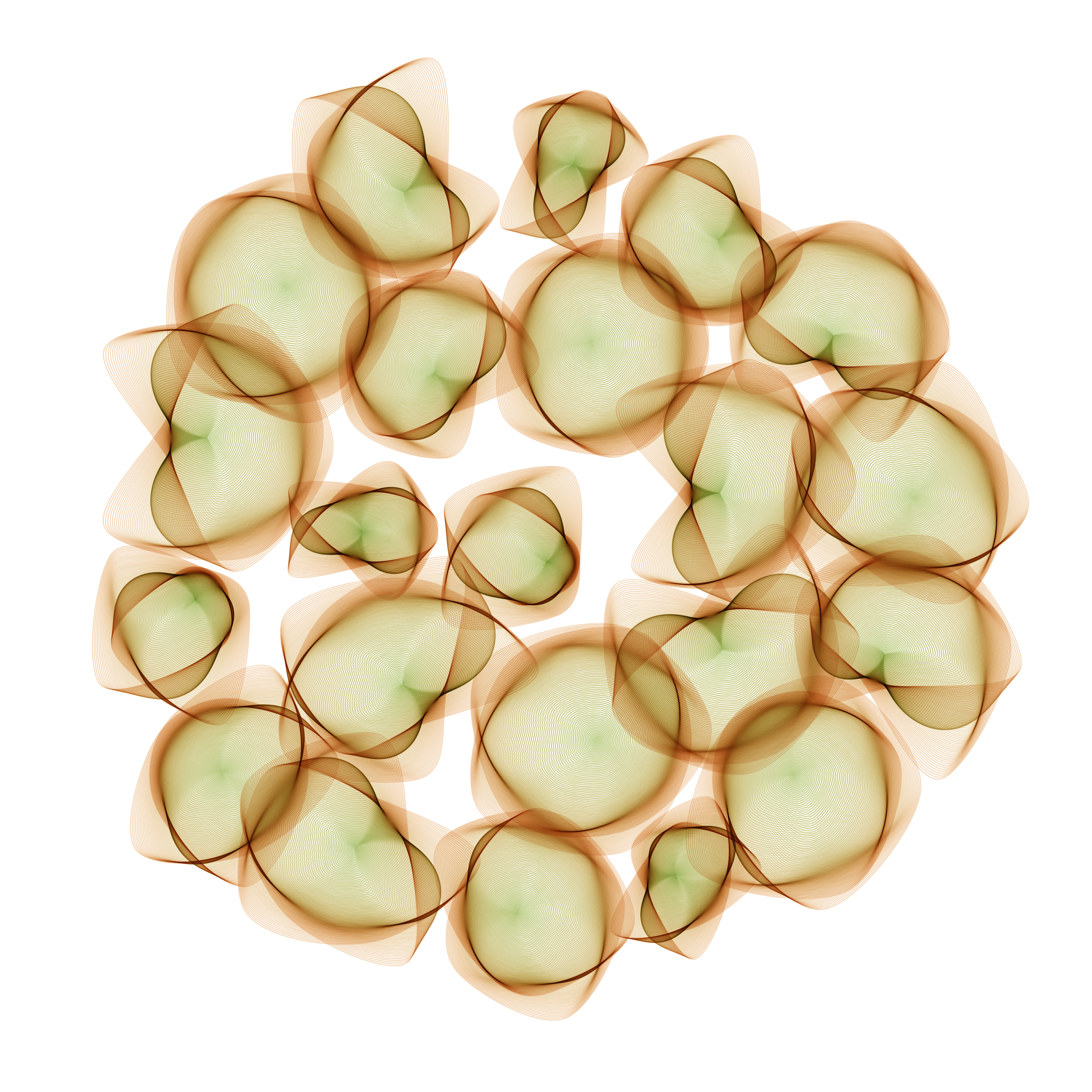 Art Blocks - Art Blocks v2 - Flowers #1952 - NFT # 116001952