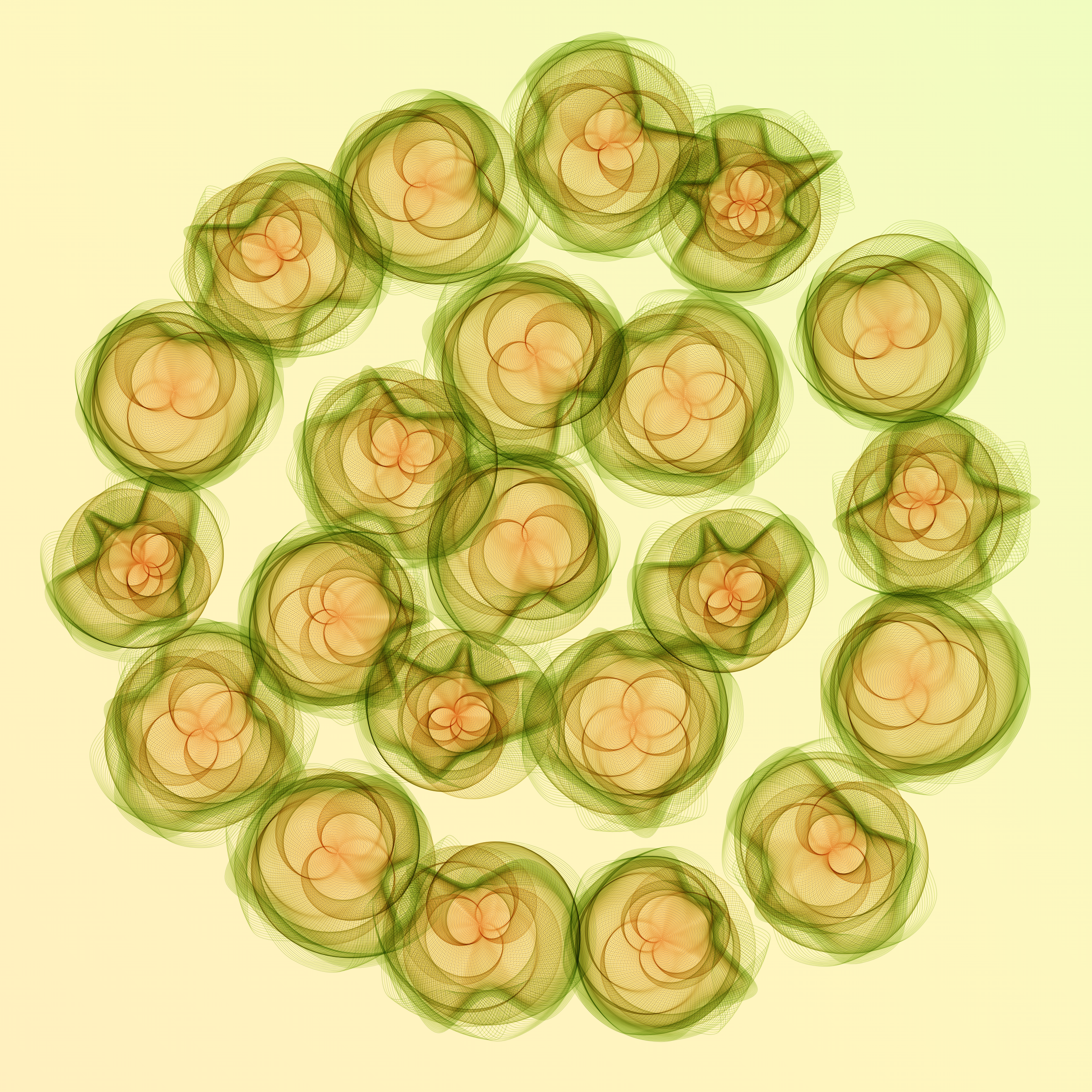 Art Blocks - Art Blocks v2 - Flowers #1953 - NFT # 116001953