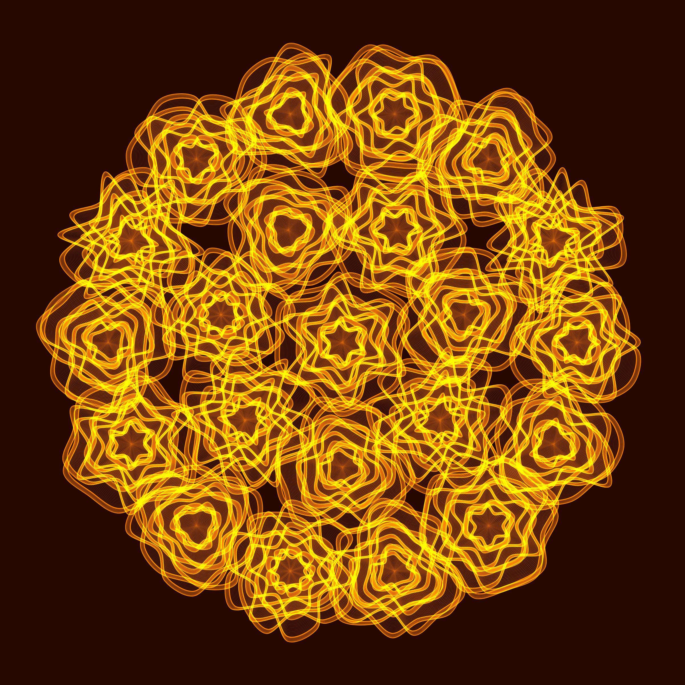 Art Blocks - Art Blocks v2 - Flowers #1956 - NFT # 116001956