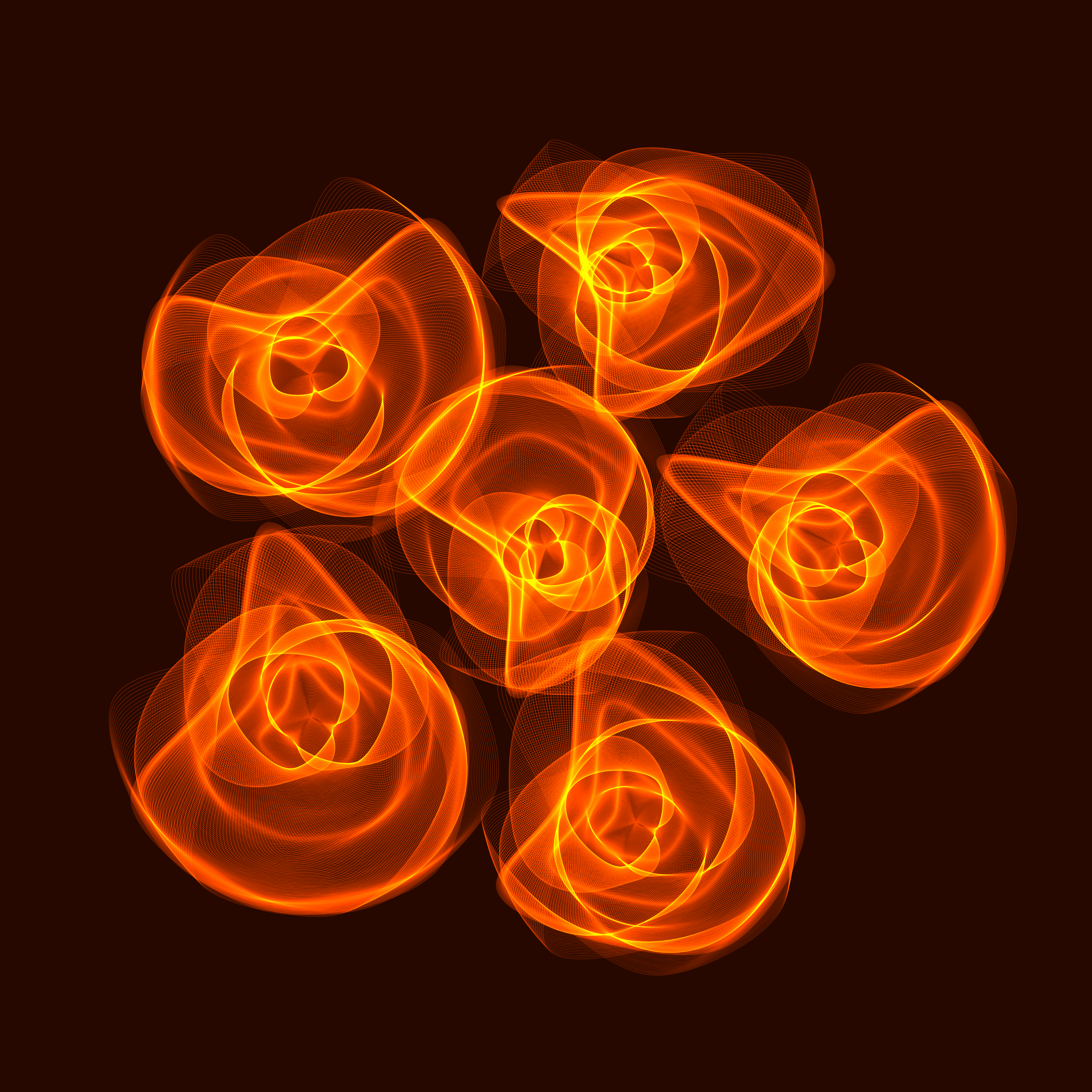 Art Blocks - Art Blocks v2 - Flowers #1962 - NFT # 116001962