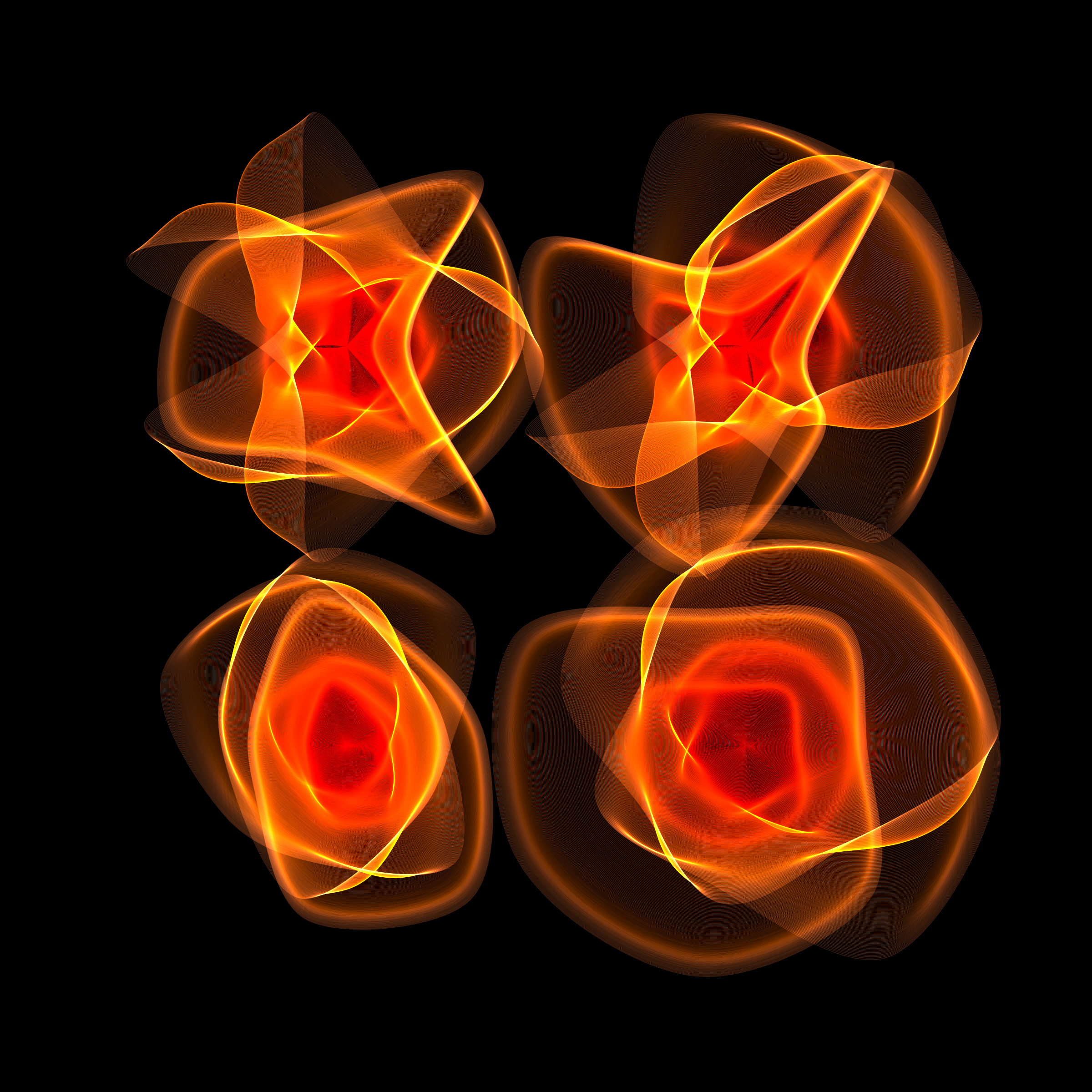 Art Blocks - Art Blocks v2 - Flowers #1968 - NFT # 116001968