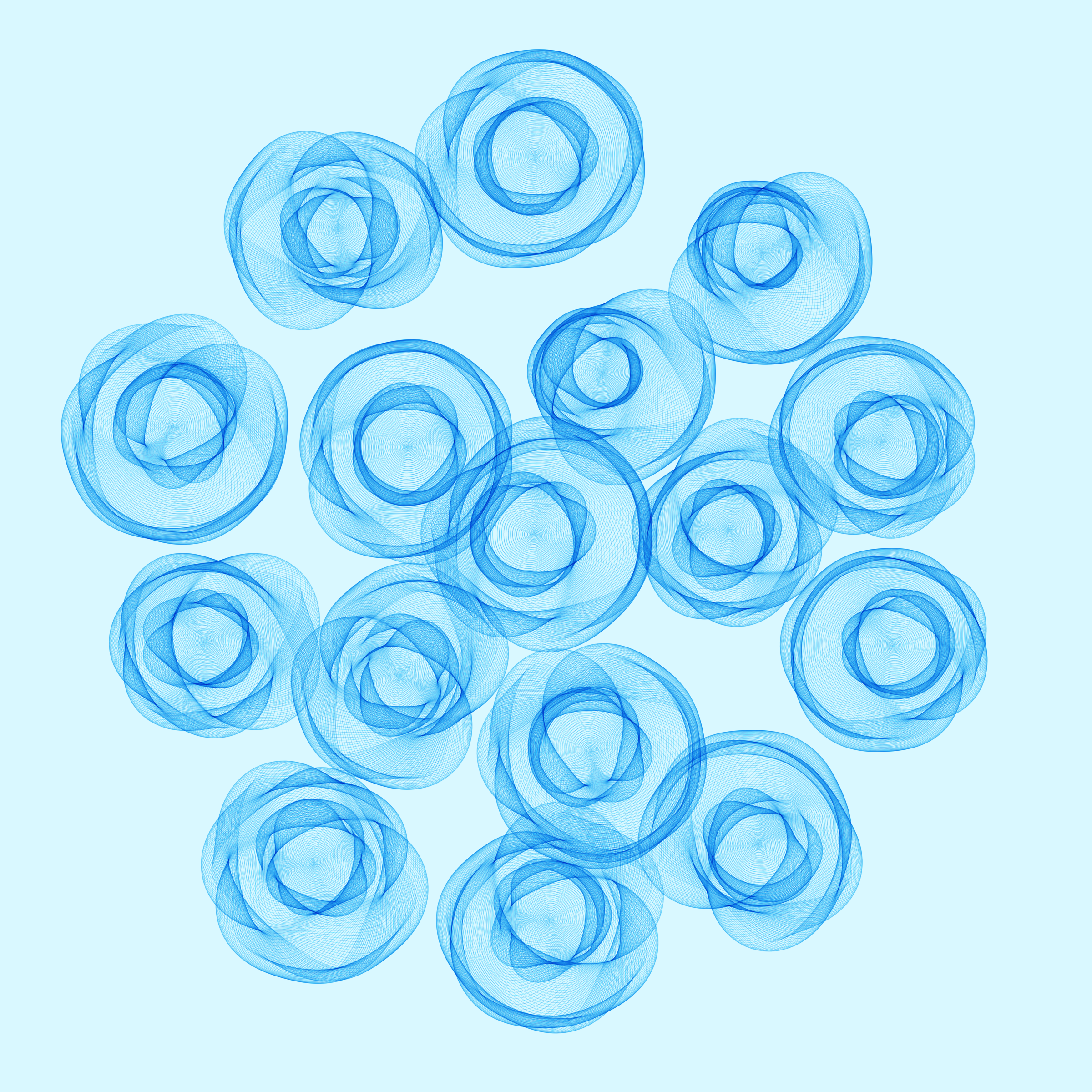 Art Blocks - Art Blocks v2 - Flowers #1977 - NFT # 116001977