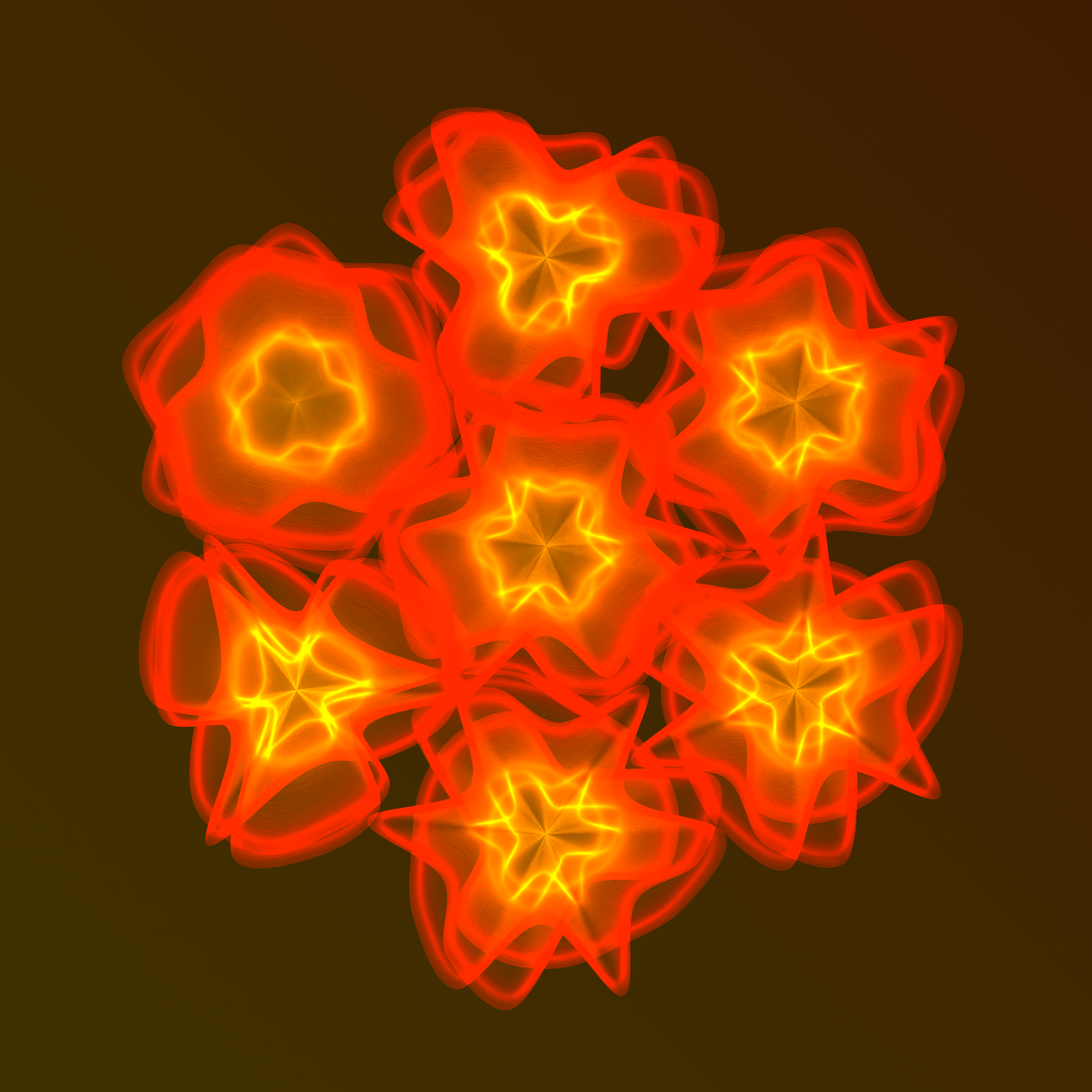 Art Blocks - Art Blocks v2 - Flowers #1980 - NFT # 116001980