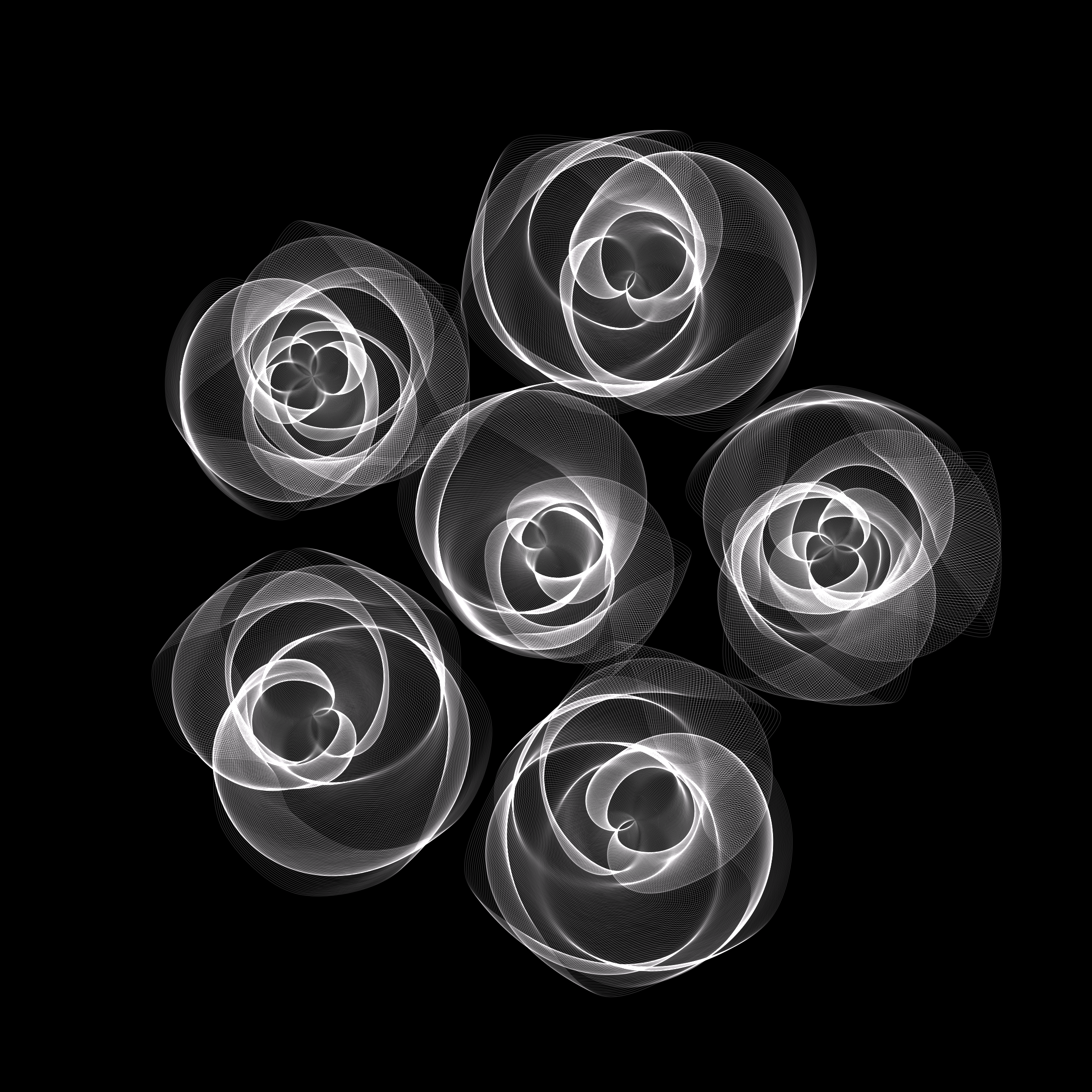 Art Blocks - Art Blocks v2 - Flowers #1985 - NFT # 116001985