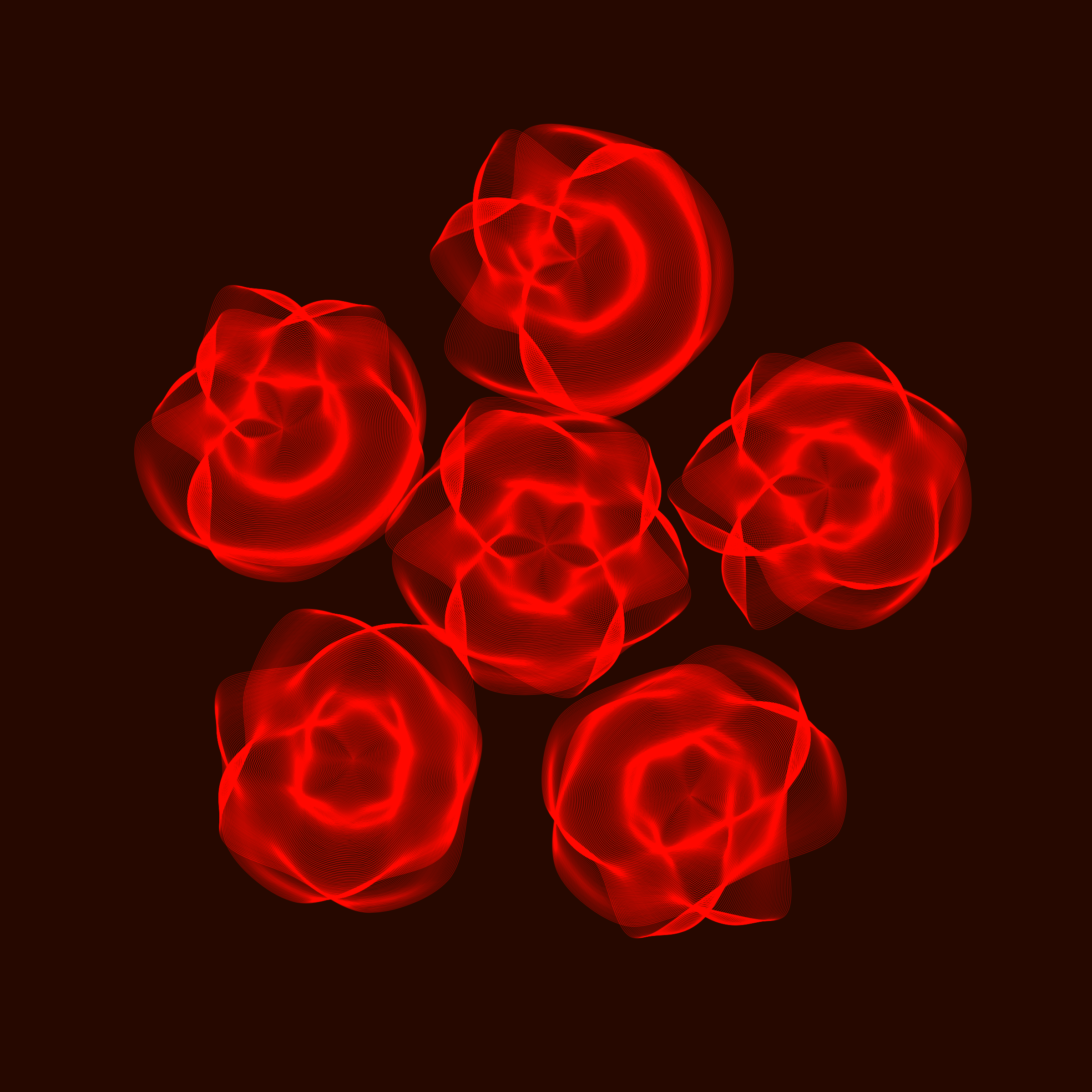 Art Blocks - Art Blocks v2 - Flowers #1992 - NFT # 116001992