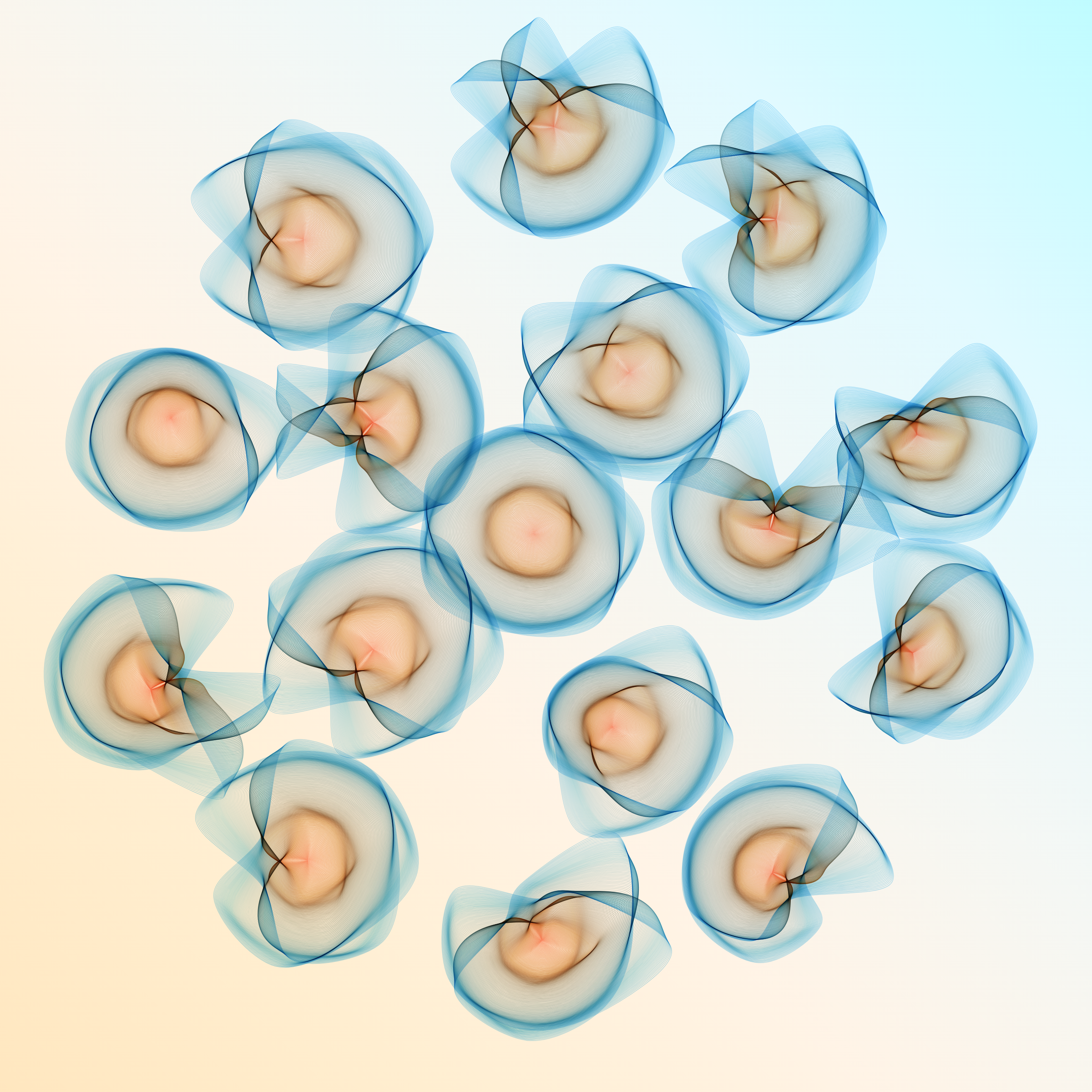 Art Blocks - Art Blocks v2 - Flowers #1996 - NFT # 116001996