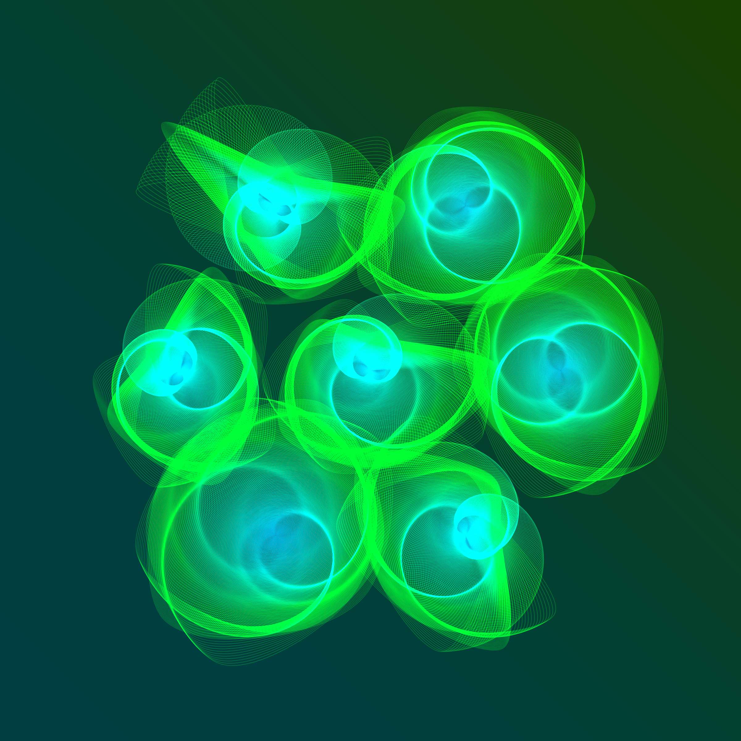 Art Blocks - Art Blocks v2 - Flowers #2000 - NFT # 116002000