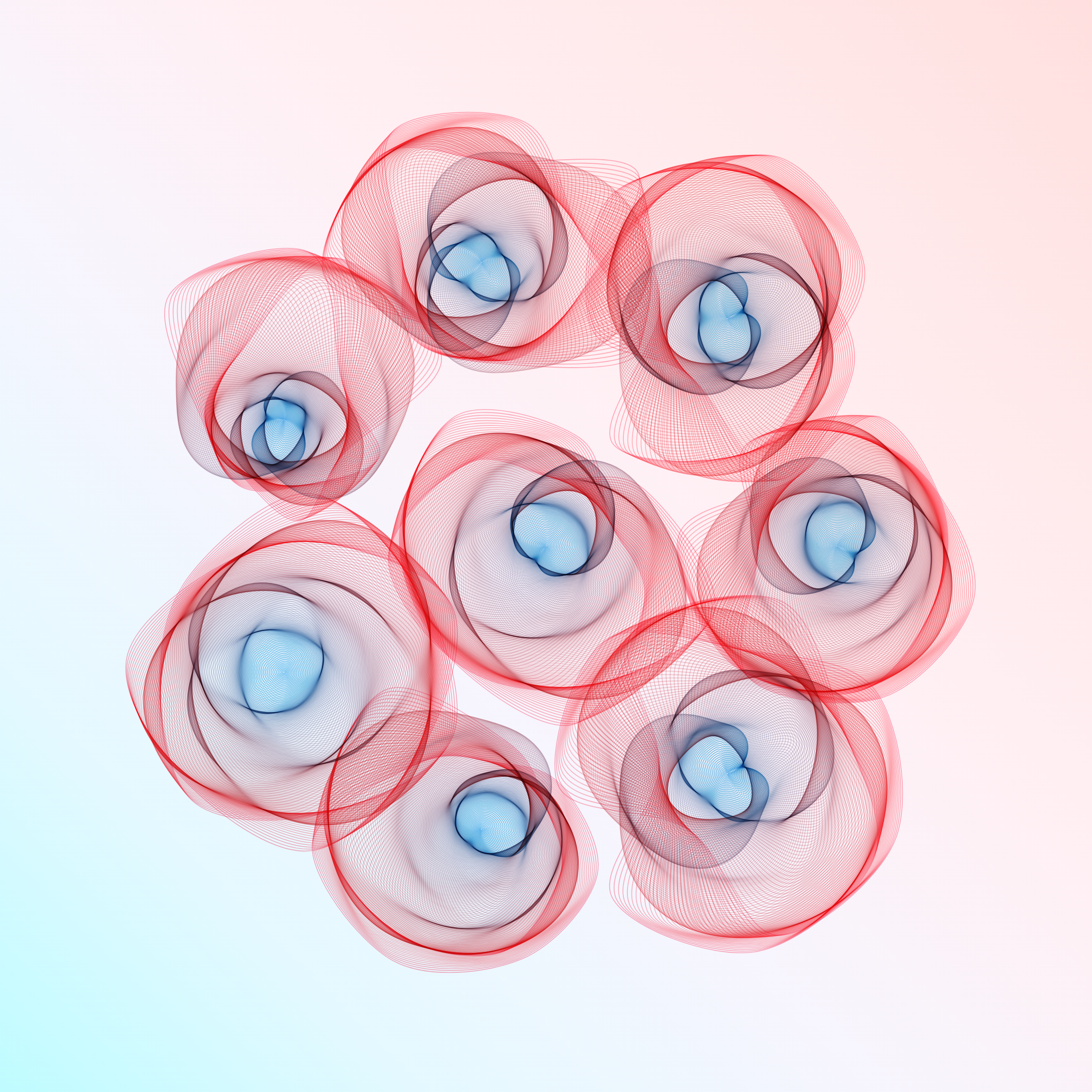 Art Blocks - Art Blocks v2 - Flowers #2012 - NFT # 116002012