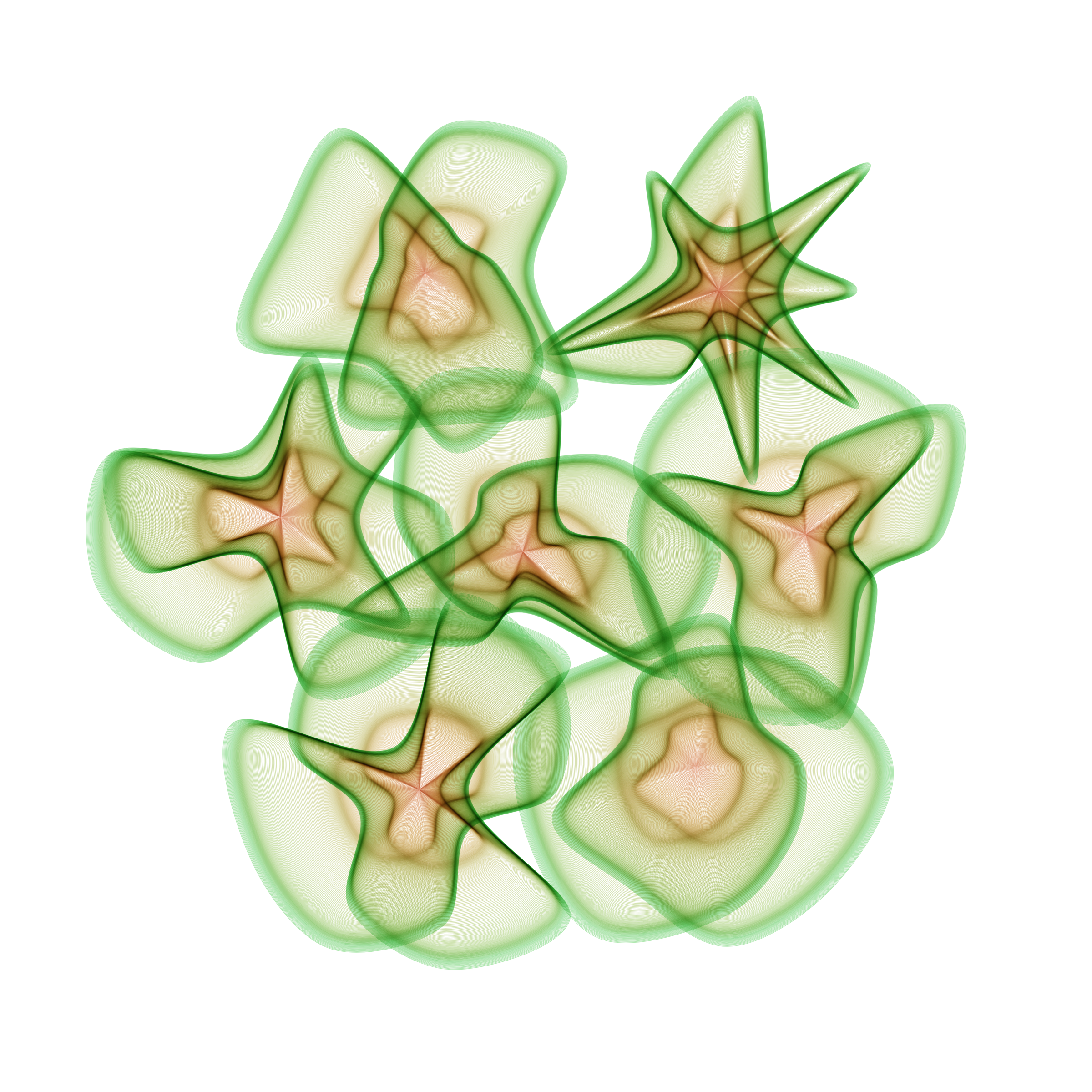 Art Blocks - Art Blocks v2 - Flowers #2014 - NFT # 116002014