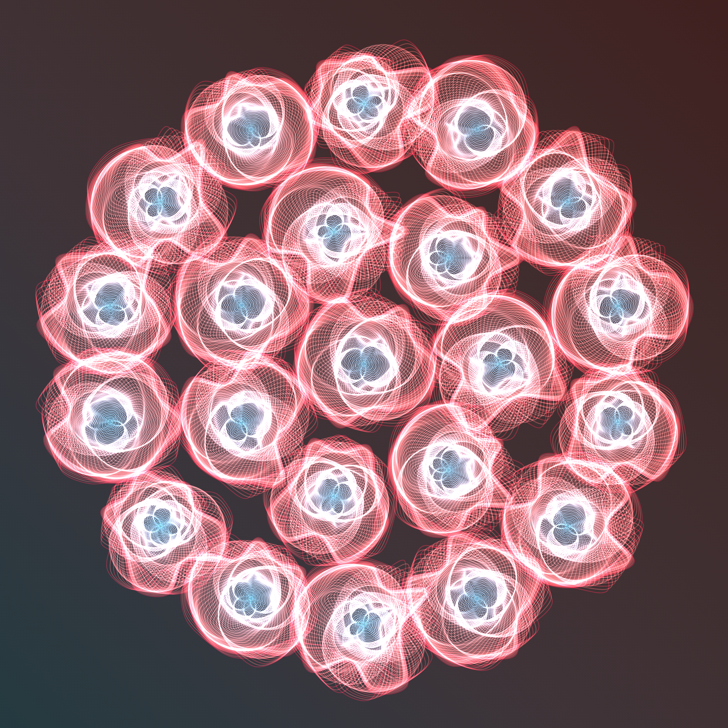 Art Blocks - Art Blocks v2 - Flowers #2017 - NFT # 116002017