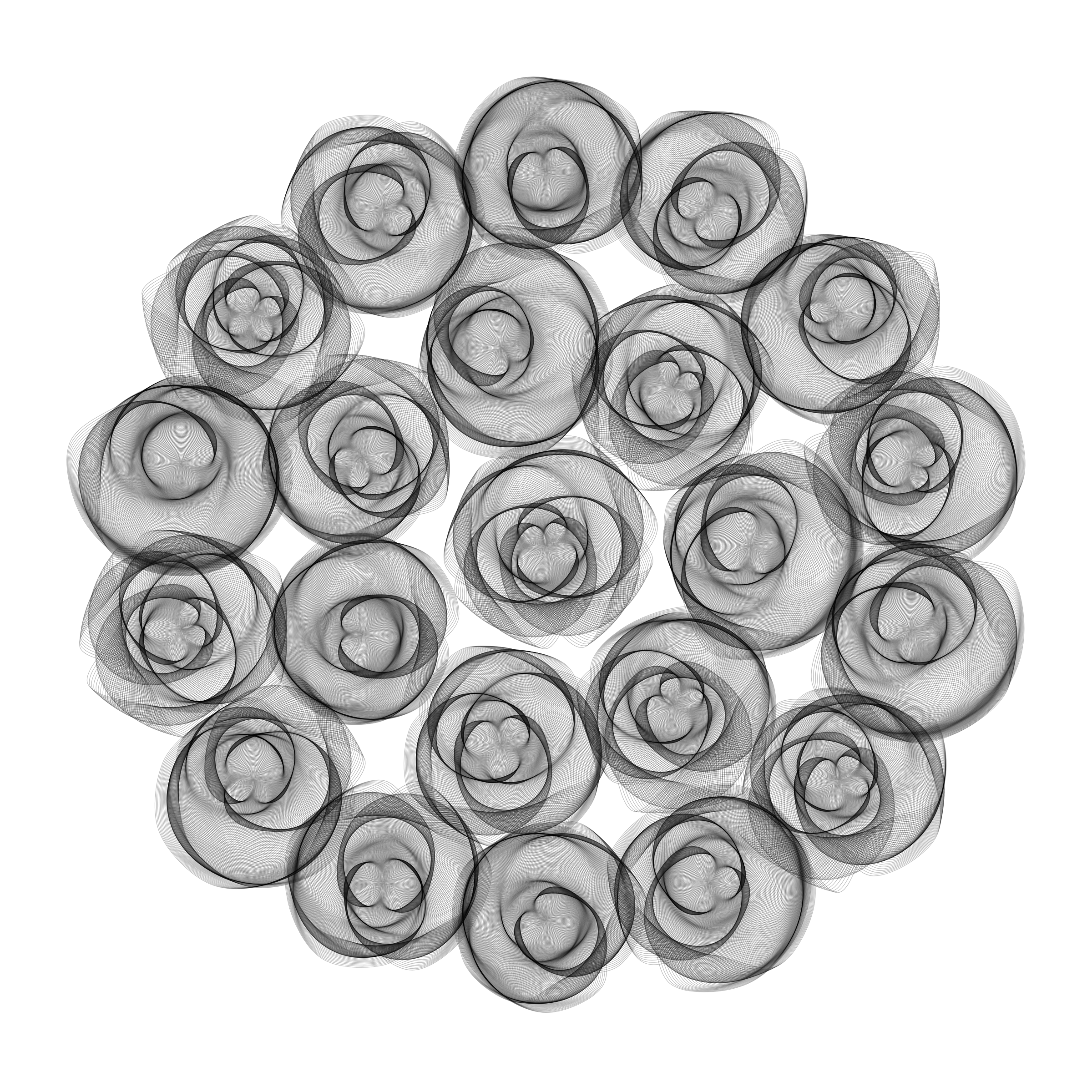 Art Blocks - Art Blocks v2 - Flowers #2027 - NFT # 116002027