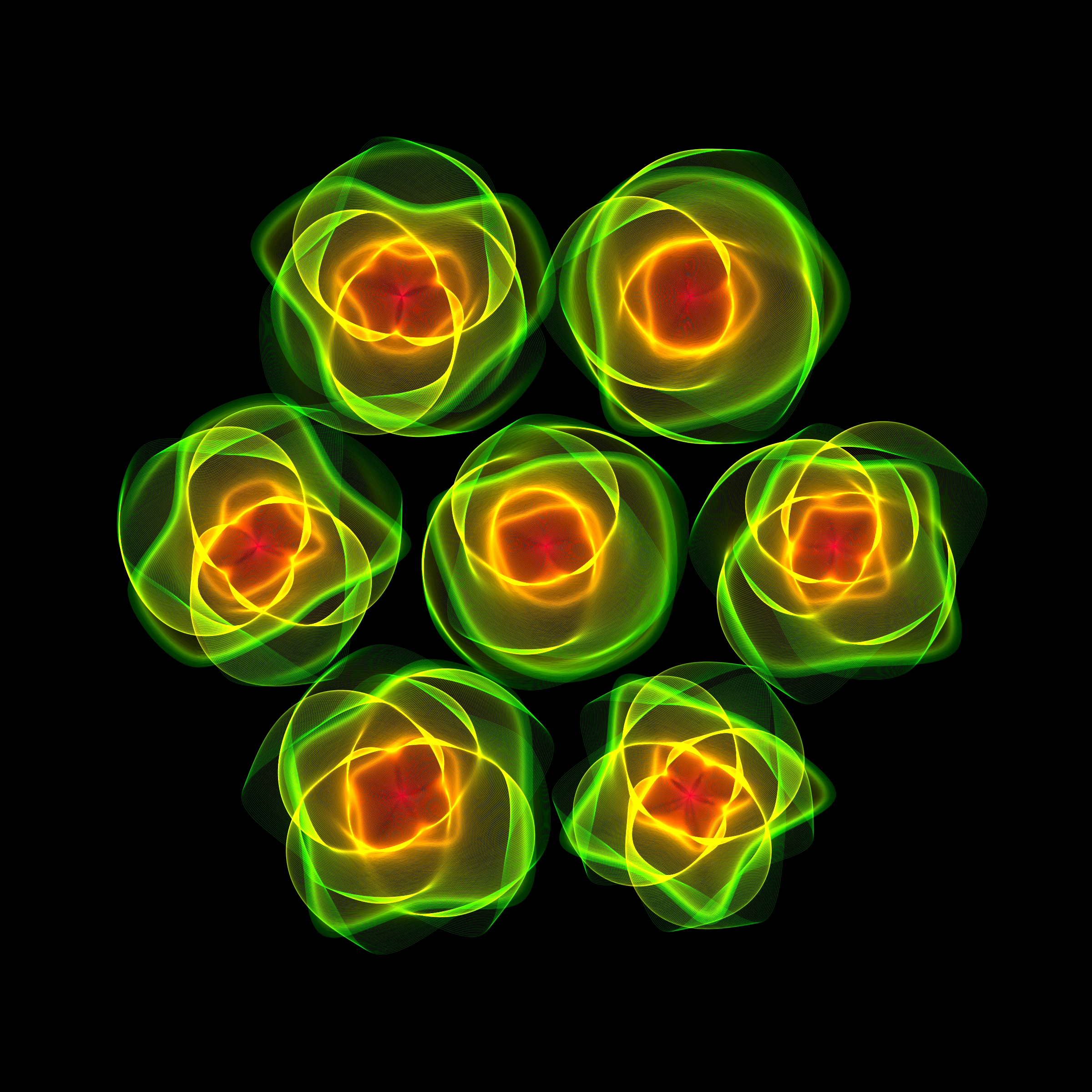 Art Blocks - Art Blocks v2 - Flowers #2031 - NFT # 116002031