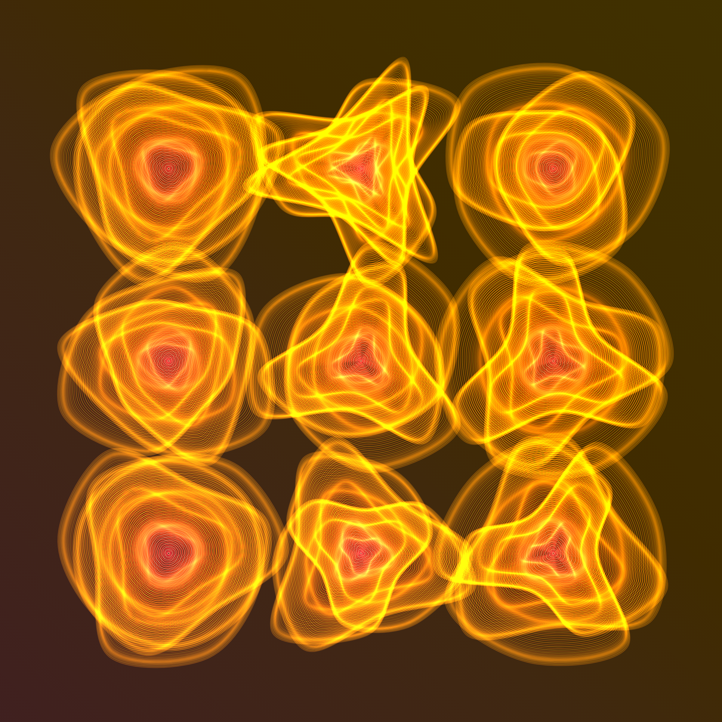 Art Blocks - Art Blocks v2 - Flowers #2035 - NFT # 116002035