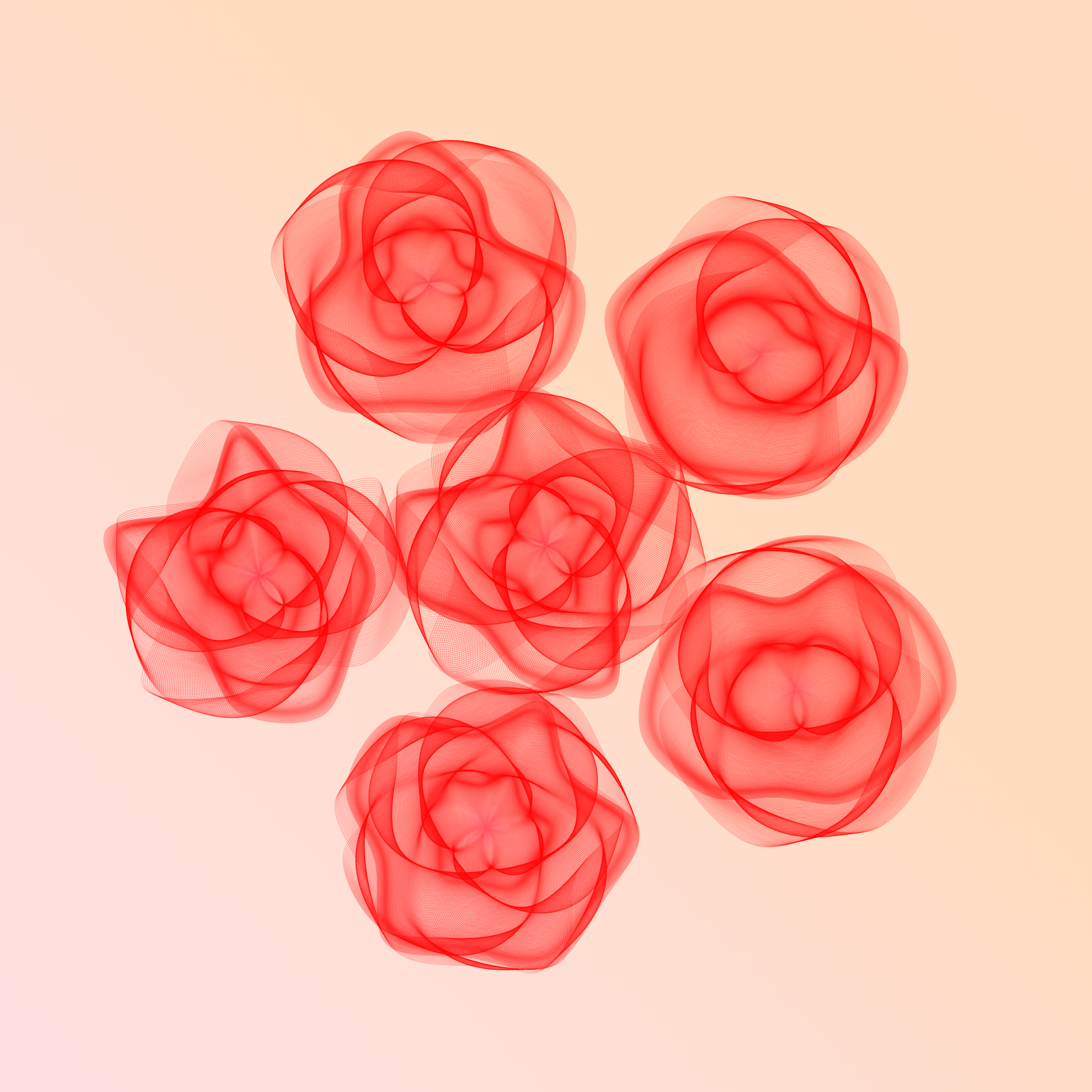 Art Blocks - Art Blocks v2 - Flowers #2036 - NFT # 116002036