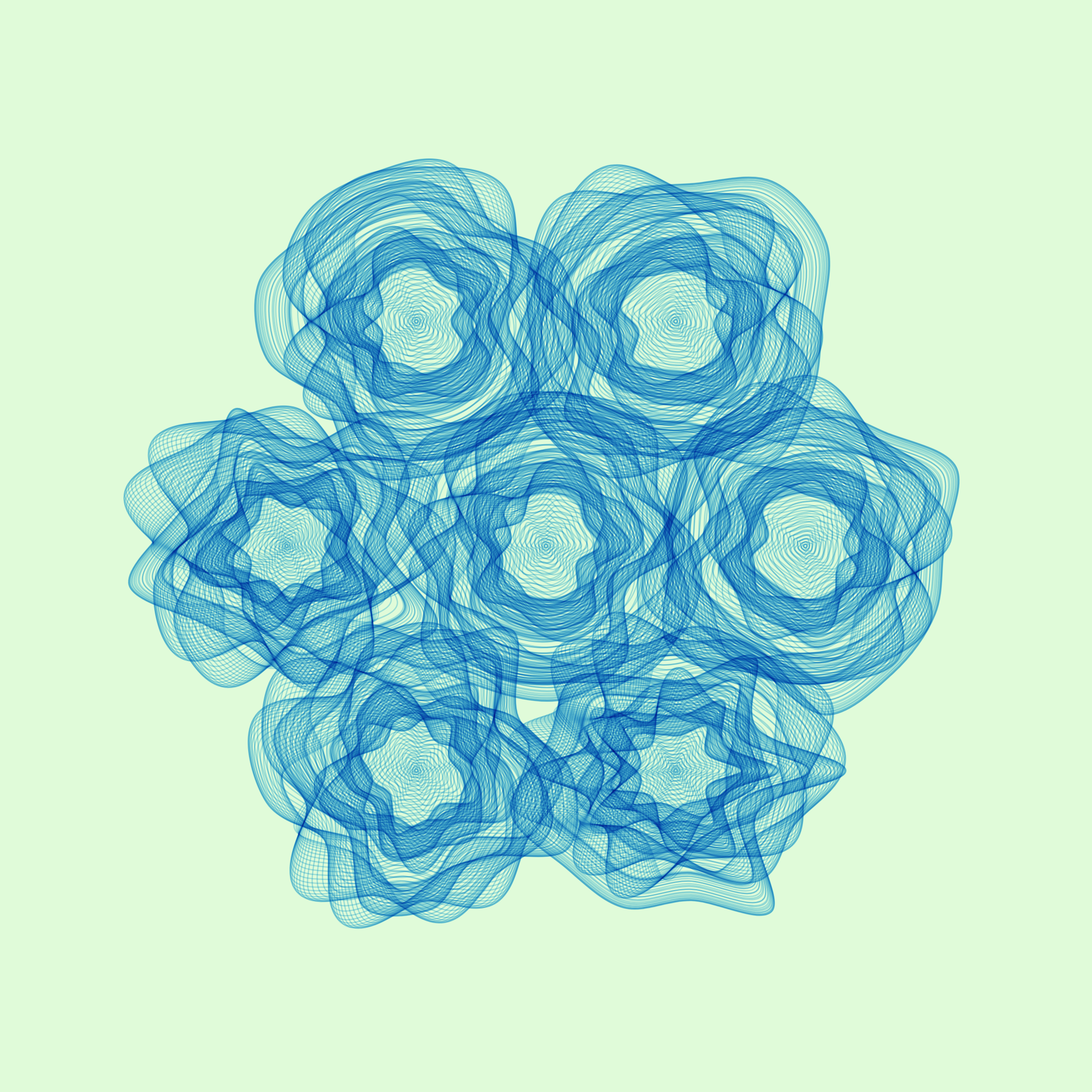 Art Blocks - Art Blocks v2 - Flowers #2037 - NFT # 116002037