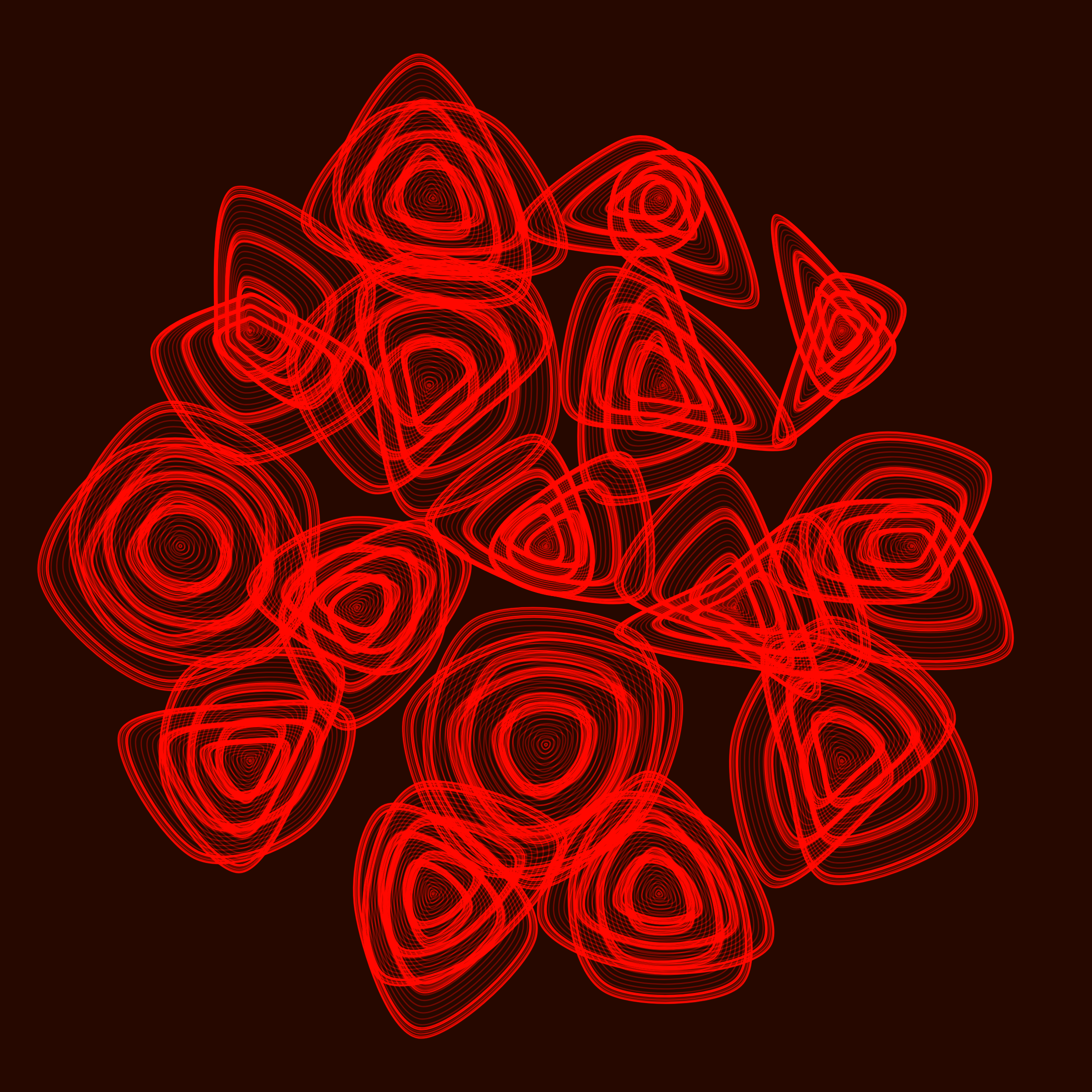 Art Blocks - Art Blocks v2 - Flowers #2041 - NFT # 116002041