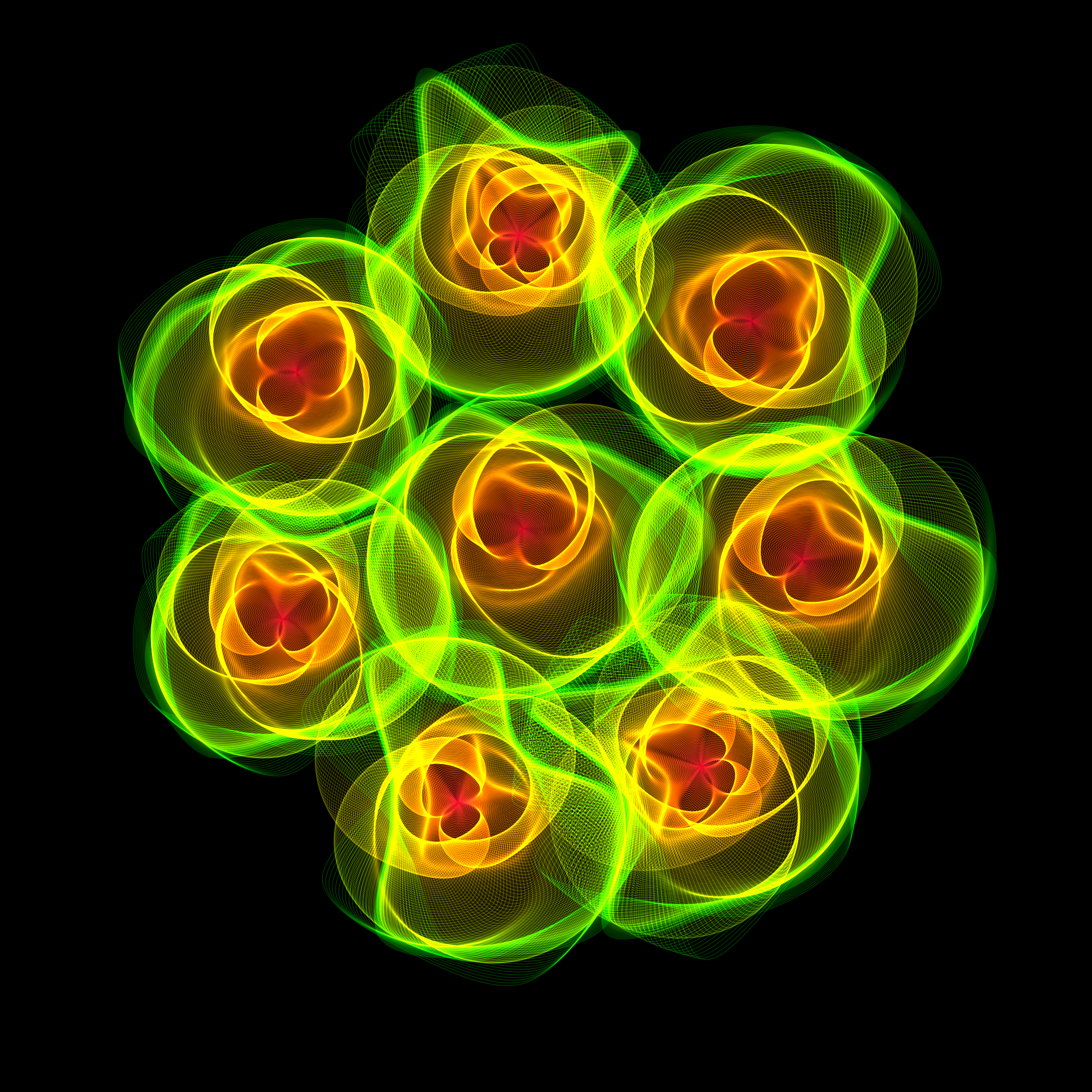 Art Blocks - Art Blocks v2 - Flowers #2046 - NFT # 116002046