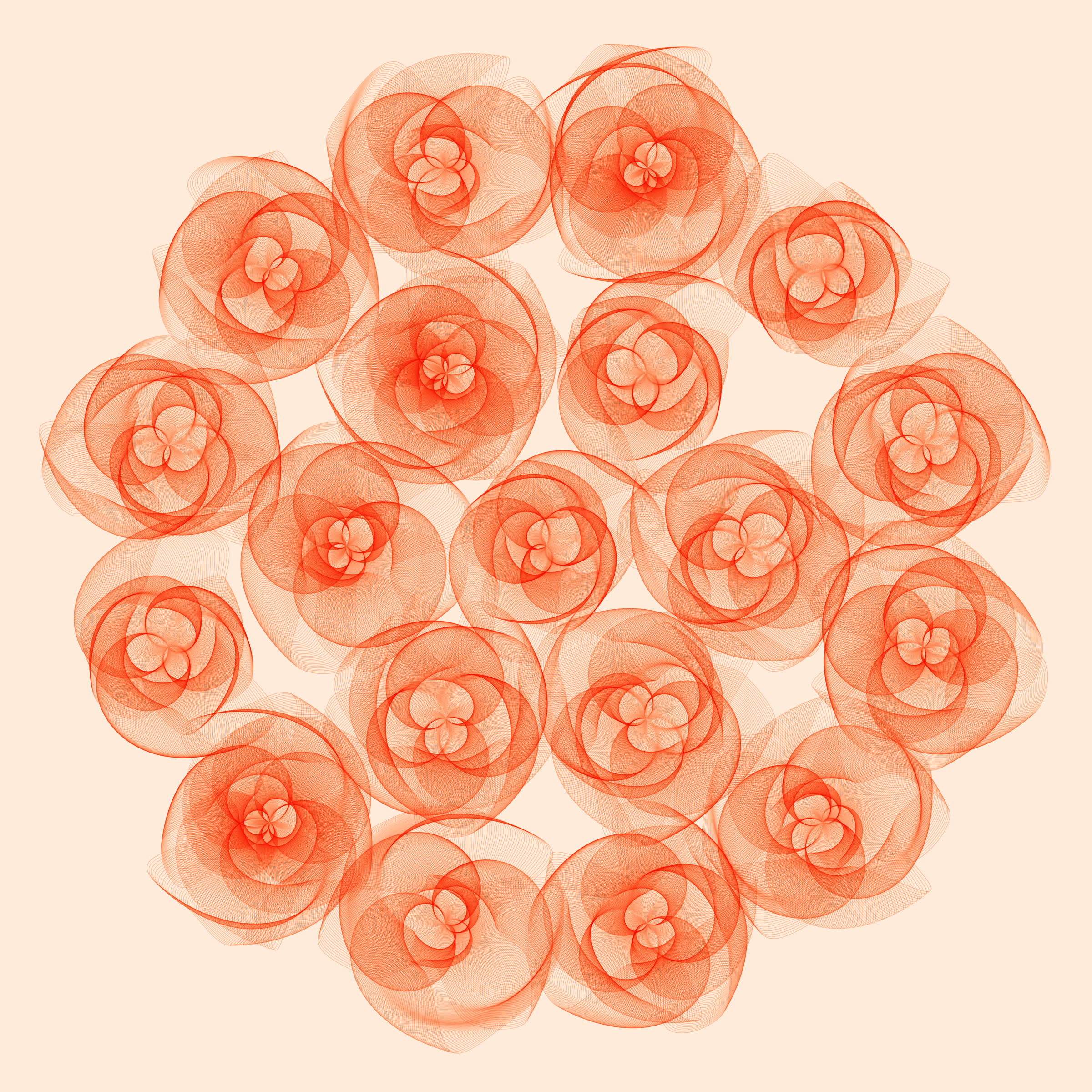 Art Blocks - Art Blocks v2 - Flowers #2056 - NFT # 116002056