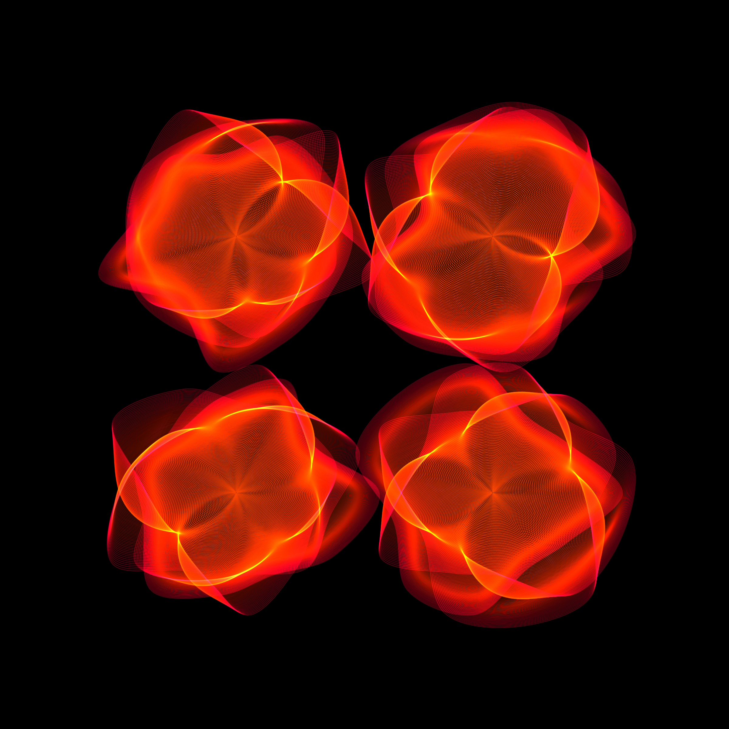 Art Blocks - Art Blocks v2 - Flowers #2058 - NFT # 116002058