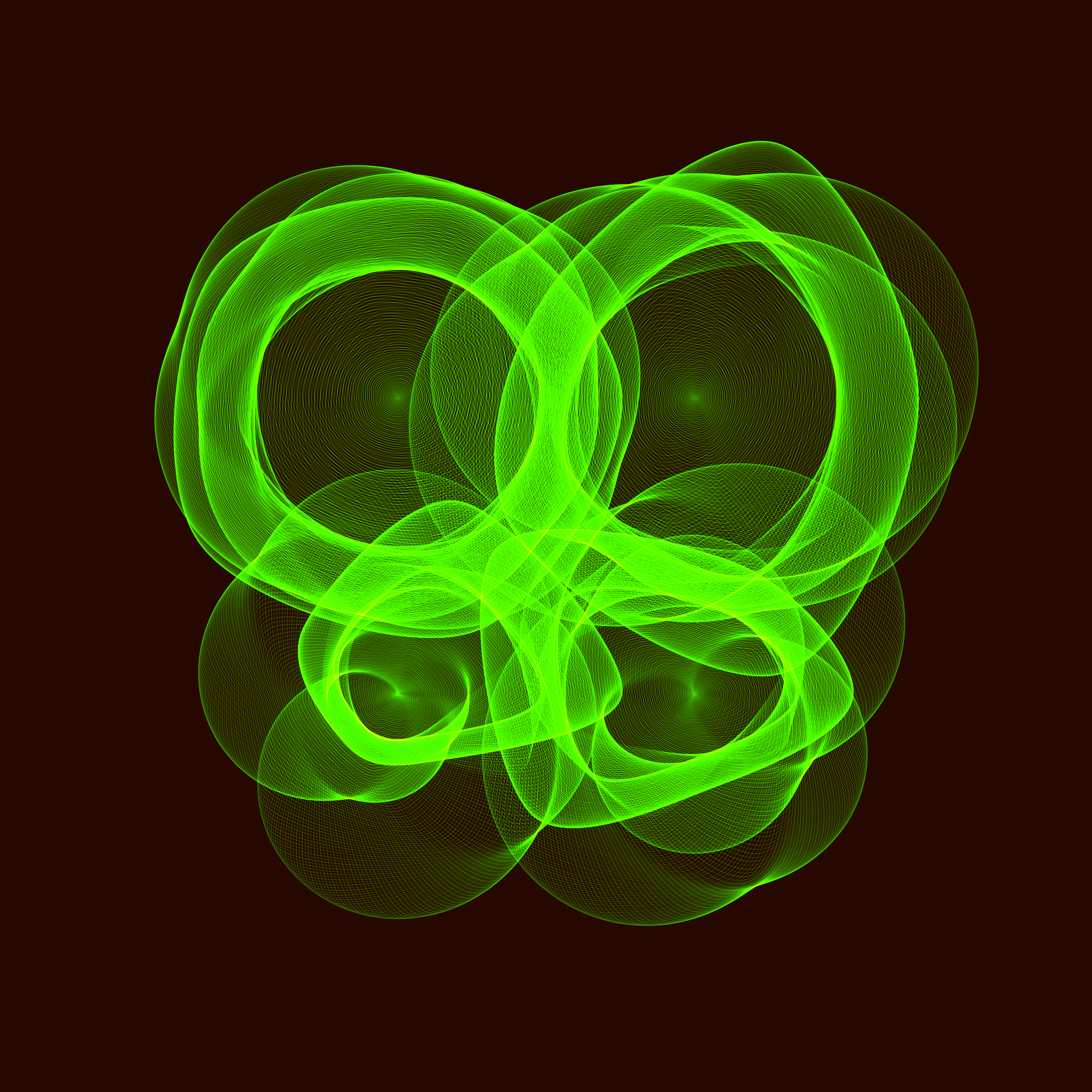 Art Blocks - Art Blocks v2 - Flowers #2064 - NFT # 116002064