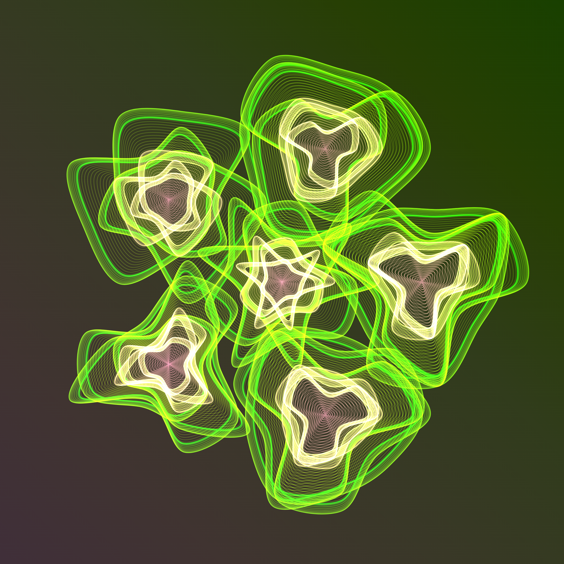 Art Blocks - Art Blocks v2 - Flowers #2065 - NFT # 116002065