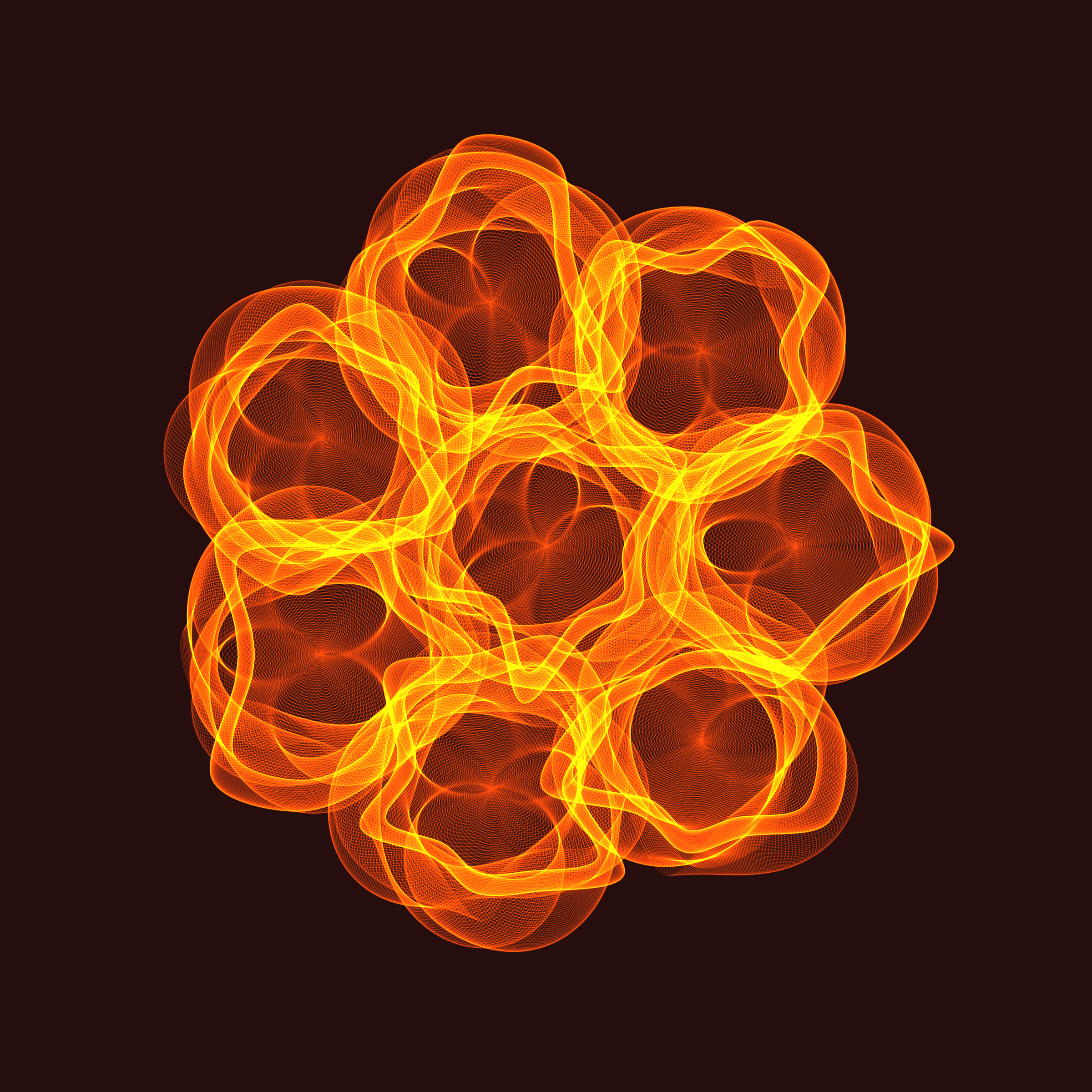 Art Blocks - Art Blocks v2 - Flowers #2067 - NFT # 116002067