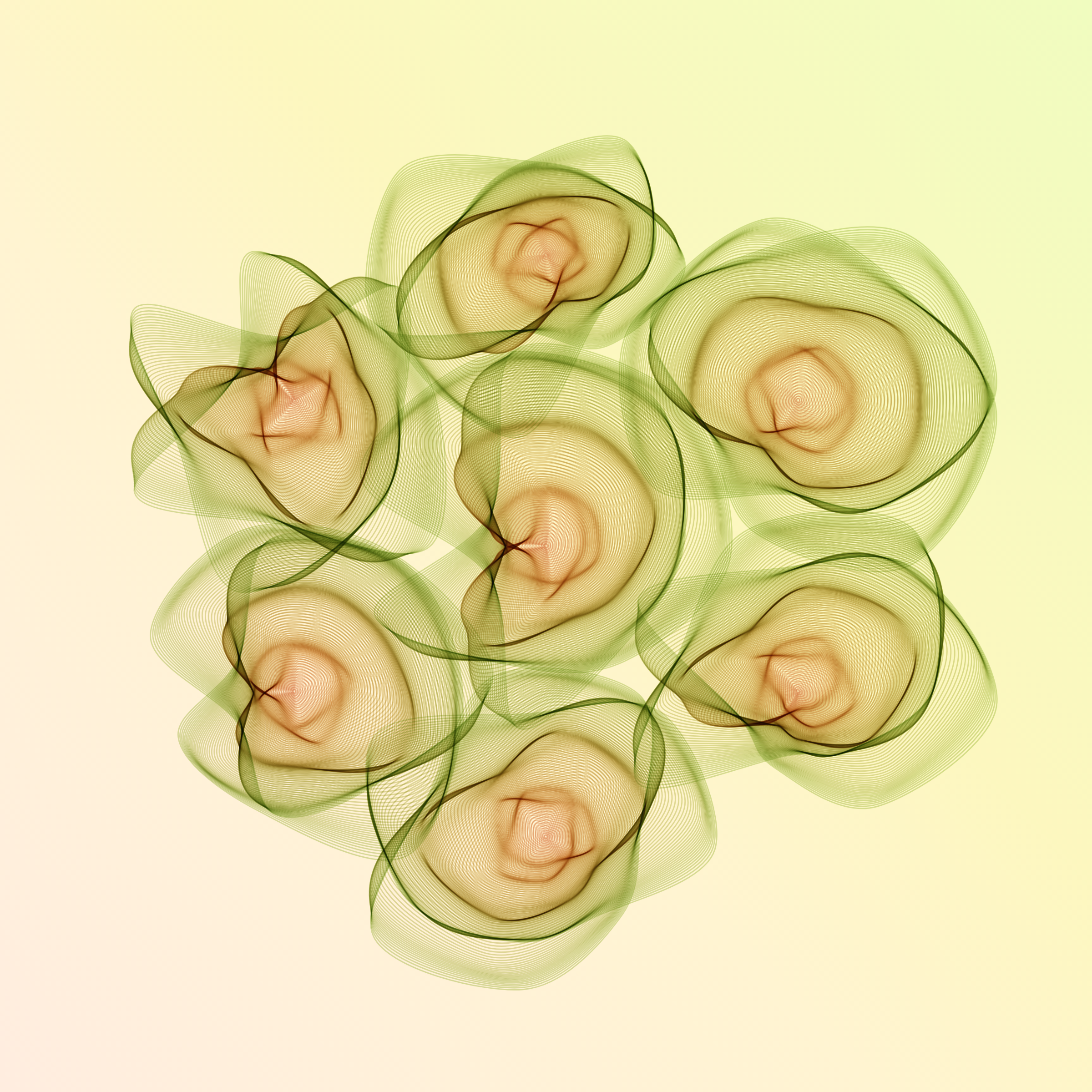 Art Blocks - Art Blocks v2 - Flowers #2069 - NFT # 116002069