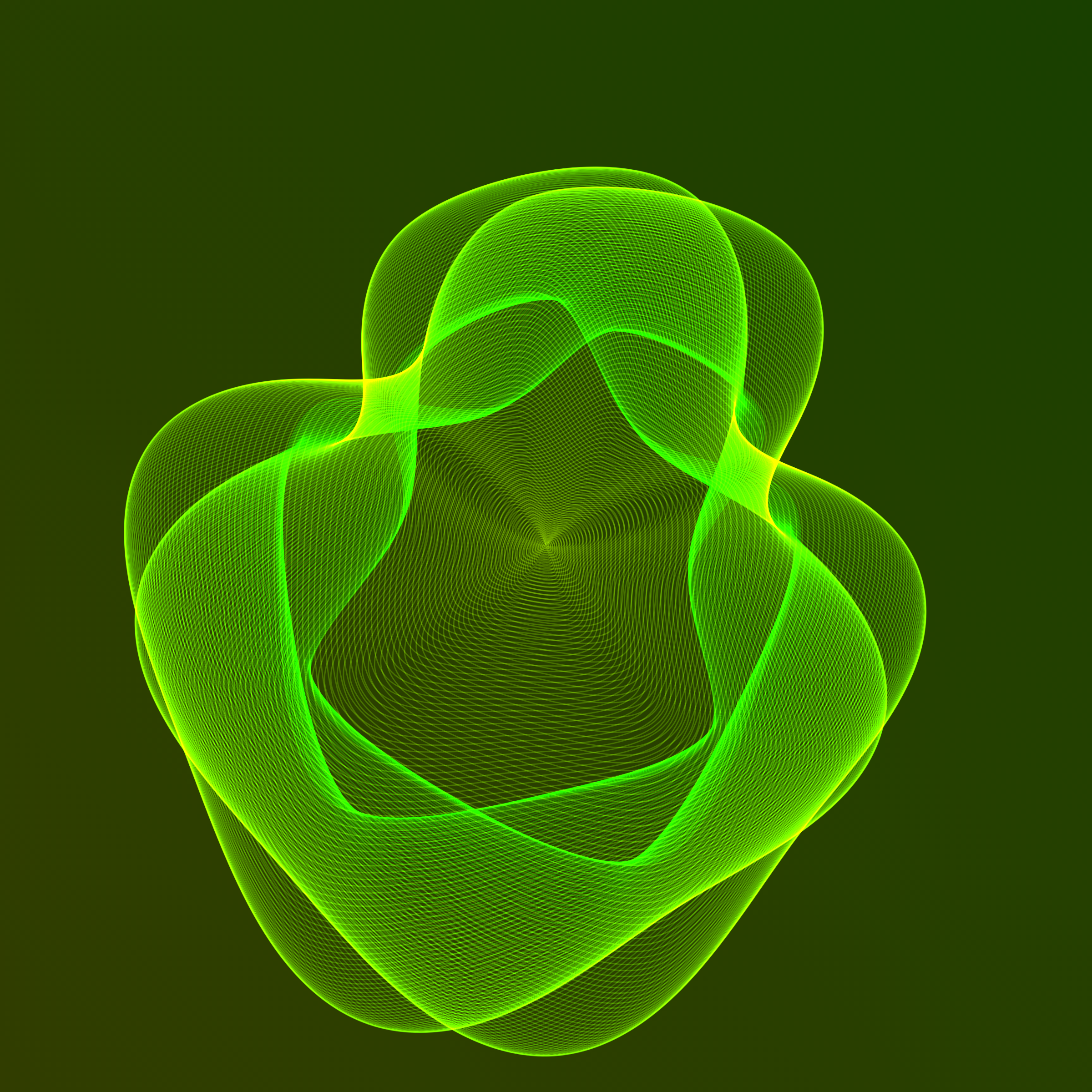 Art Blocks - Art Blocks v2 - Flowers #2080 - NFT # 116002080