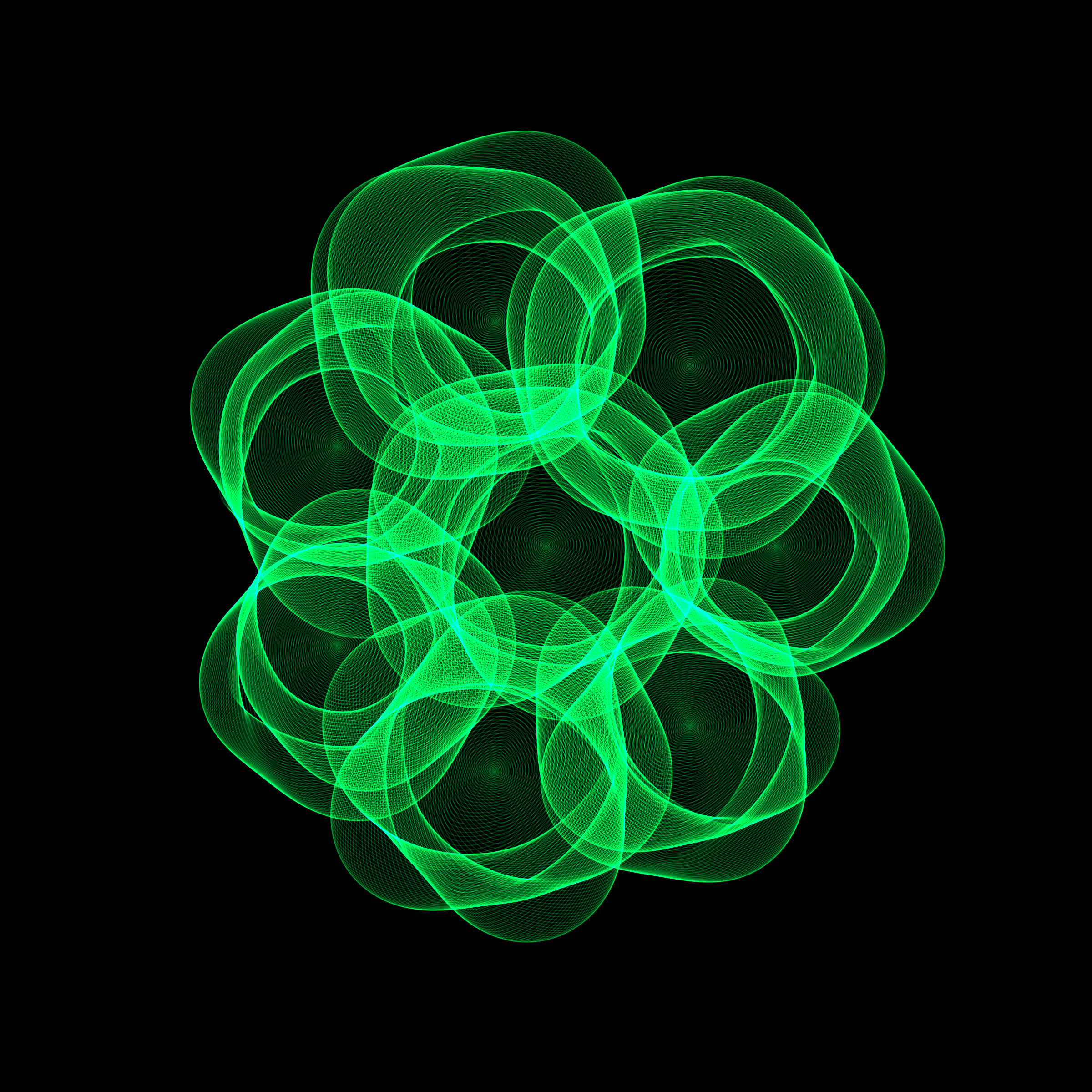 Art Blocks - Art Blocks v2 - Flowers #2082 - NFT # 116002082