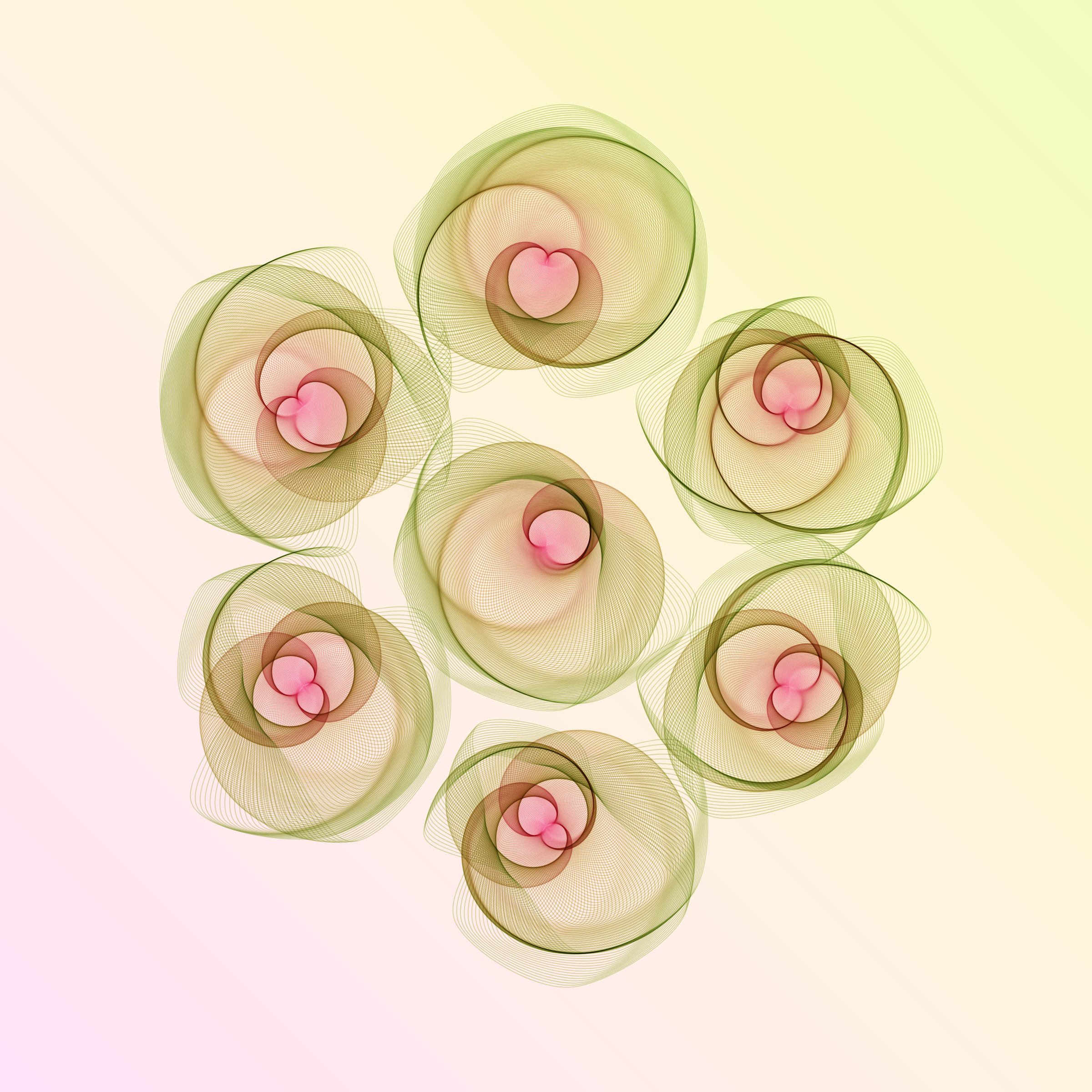 Art Blocks - Art Blocks v2 - Flowers #2087 - NFT # 116002087