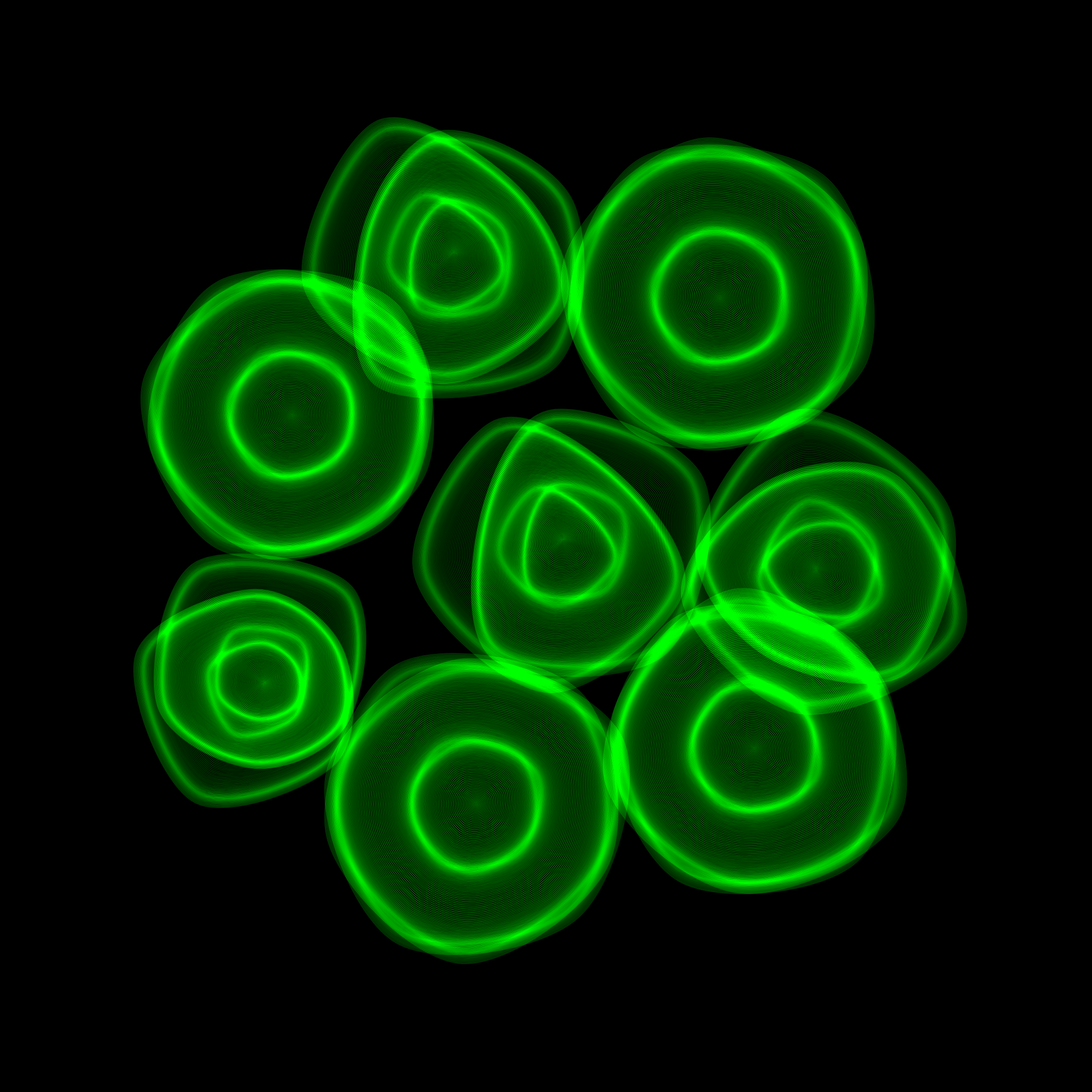 Art Blocks - Art Blocks v2 - Flowers #2093 - NFT # 116002093