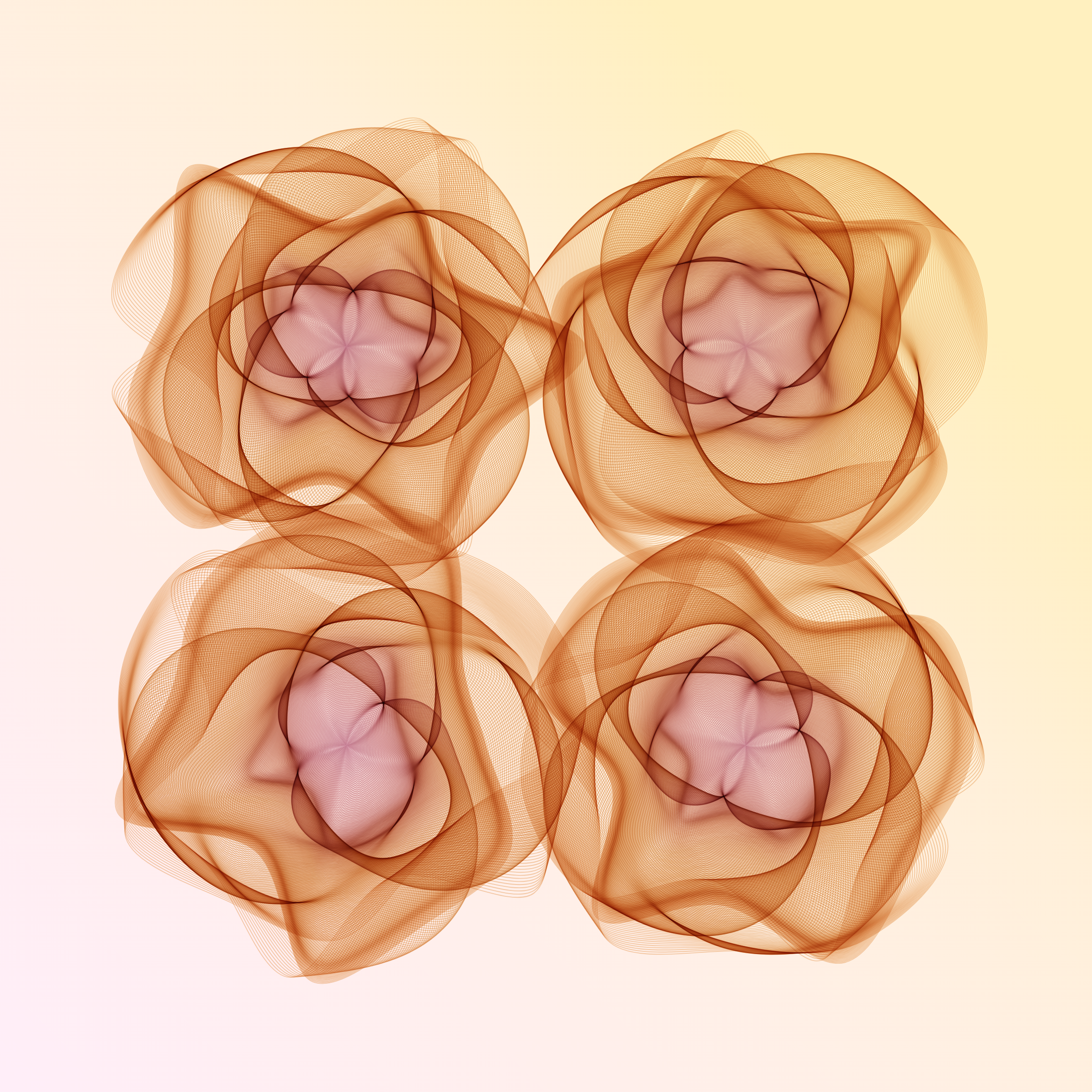 Art Blocks - Art Blocks v2 - Flowers #2100 - NFT # 116002100