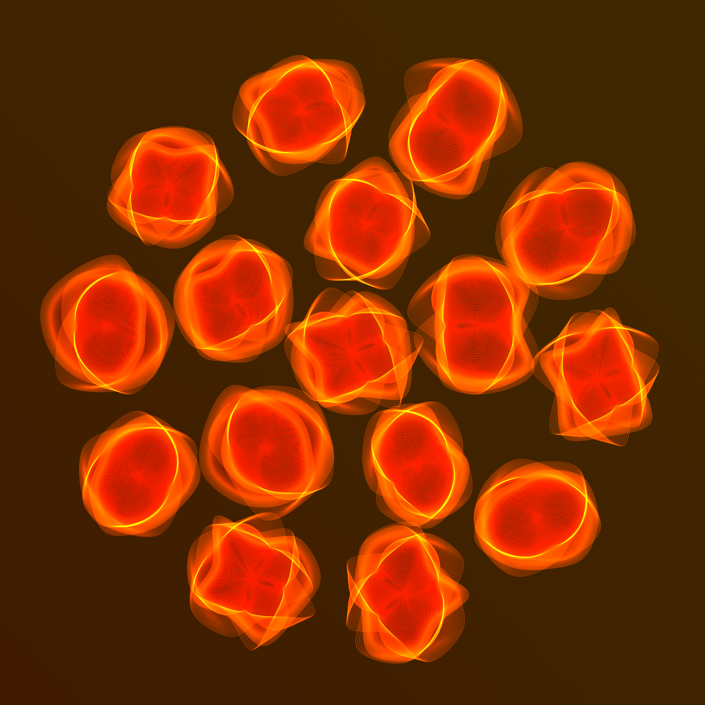 Art Blocks - Art Blocks v2 - Flowers #2114 - NFT # 116002114